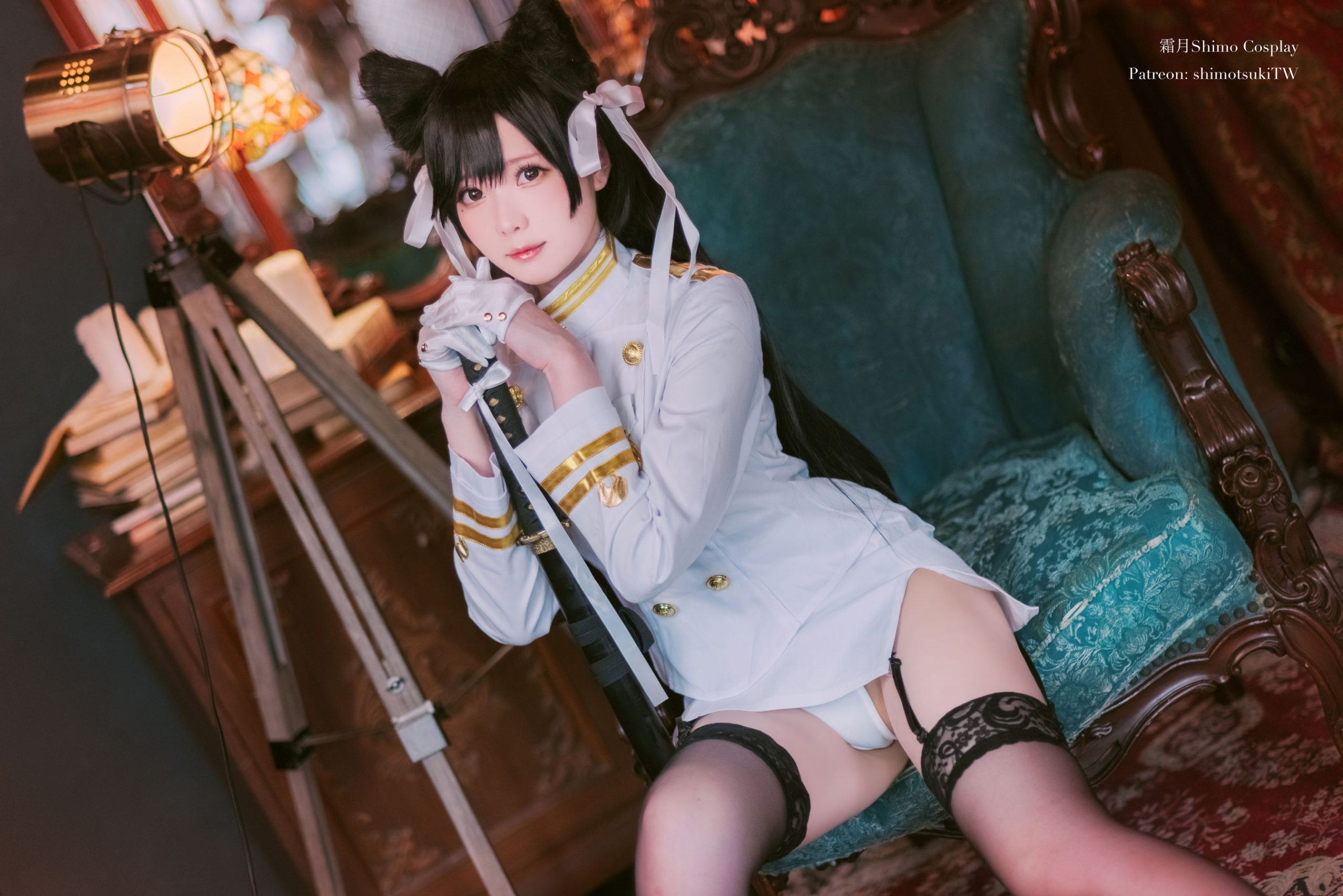 [COS Welfare] Weibo Girl Paper Cream Moon Shimo - Atago