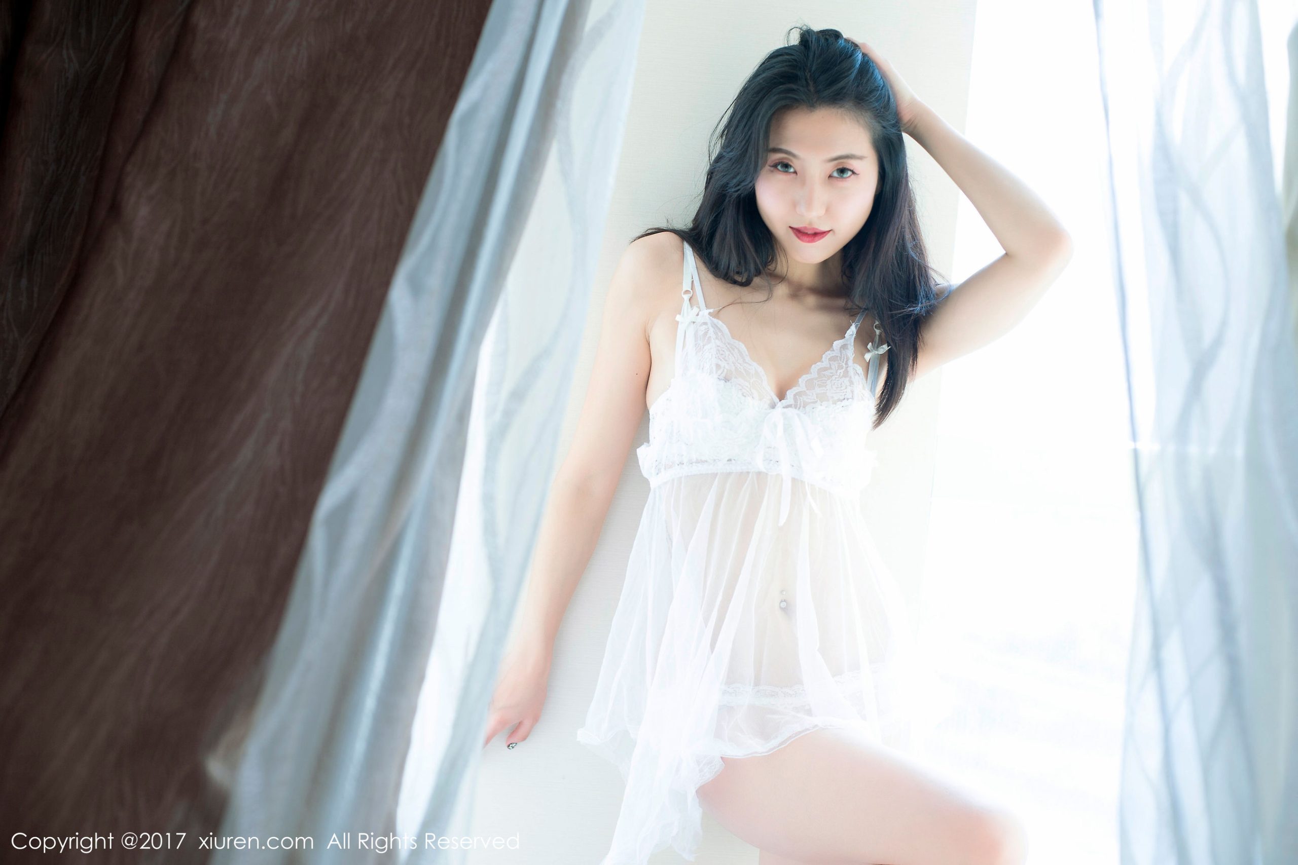 Da Hee "Tall and Top Black Silk Seducing Beautiful Legs" [Xiuren] No.714