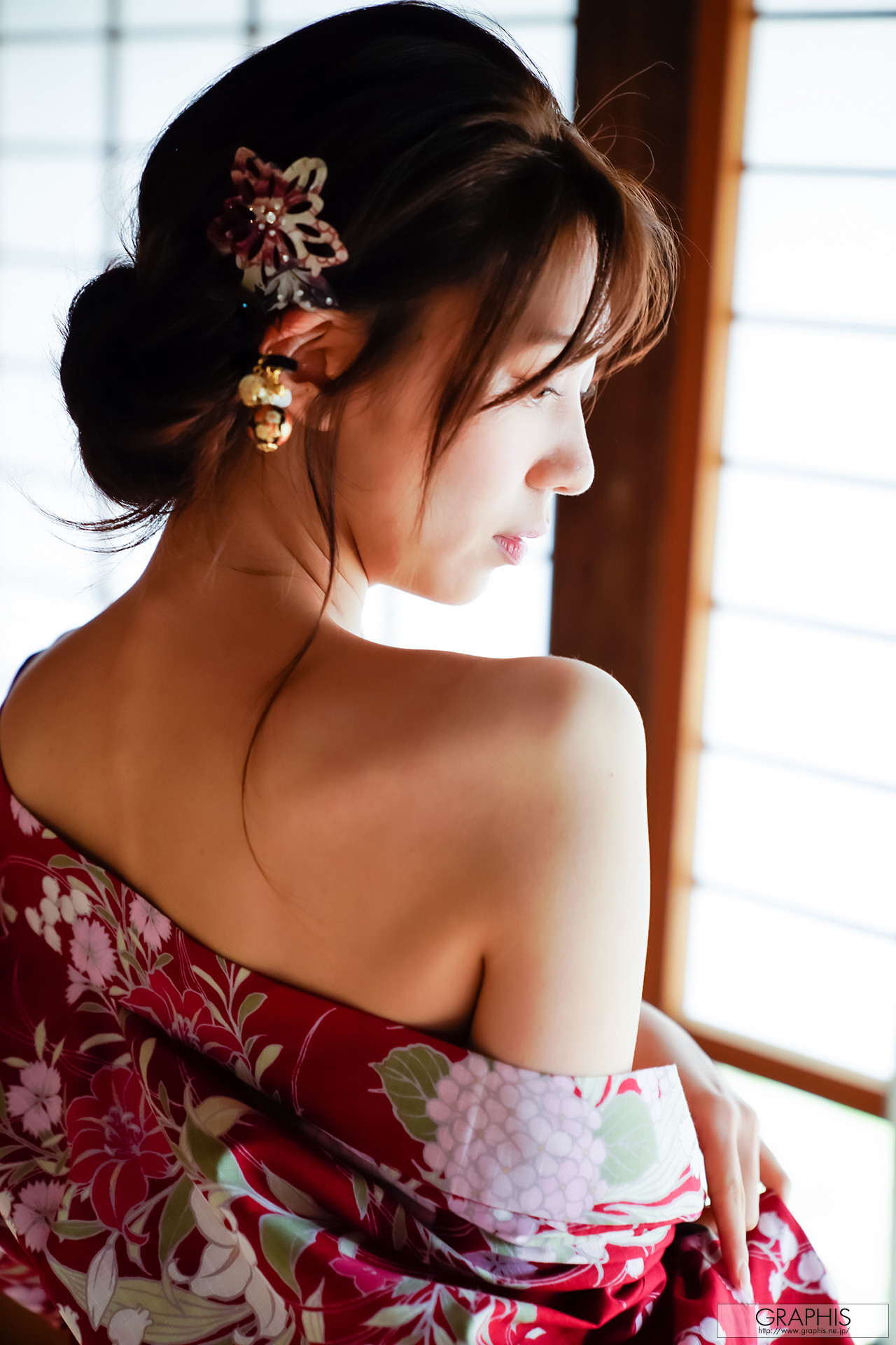 河合あすな 山岸逢花, [Graphis] SPECIAL! Mixture Gallery 「浴衣ギャラリー Yukata Gallery」 Set.04