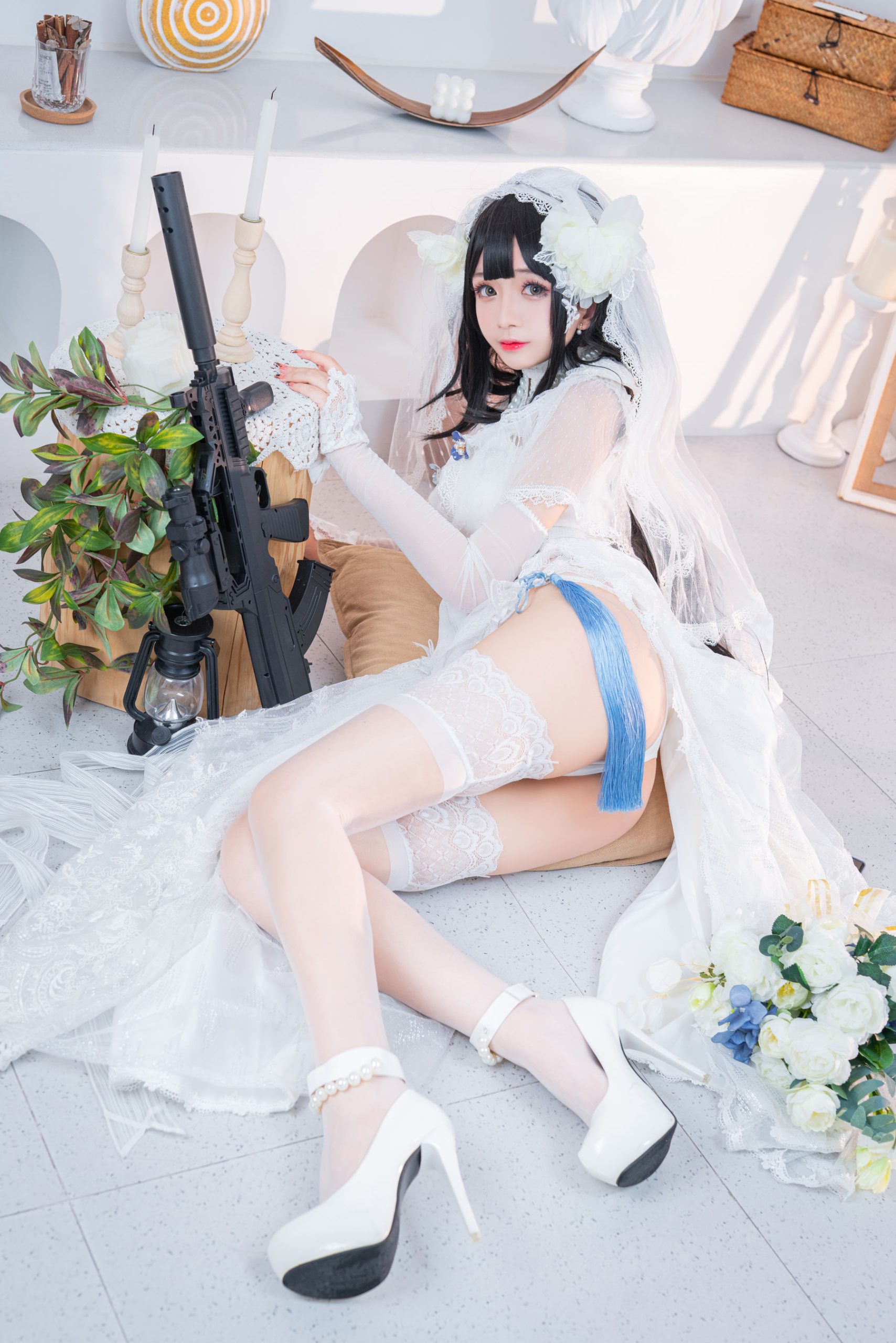 [Welfare COS] Cosplay Hina Jiao - 95 Wedding Dress