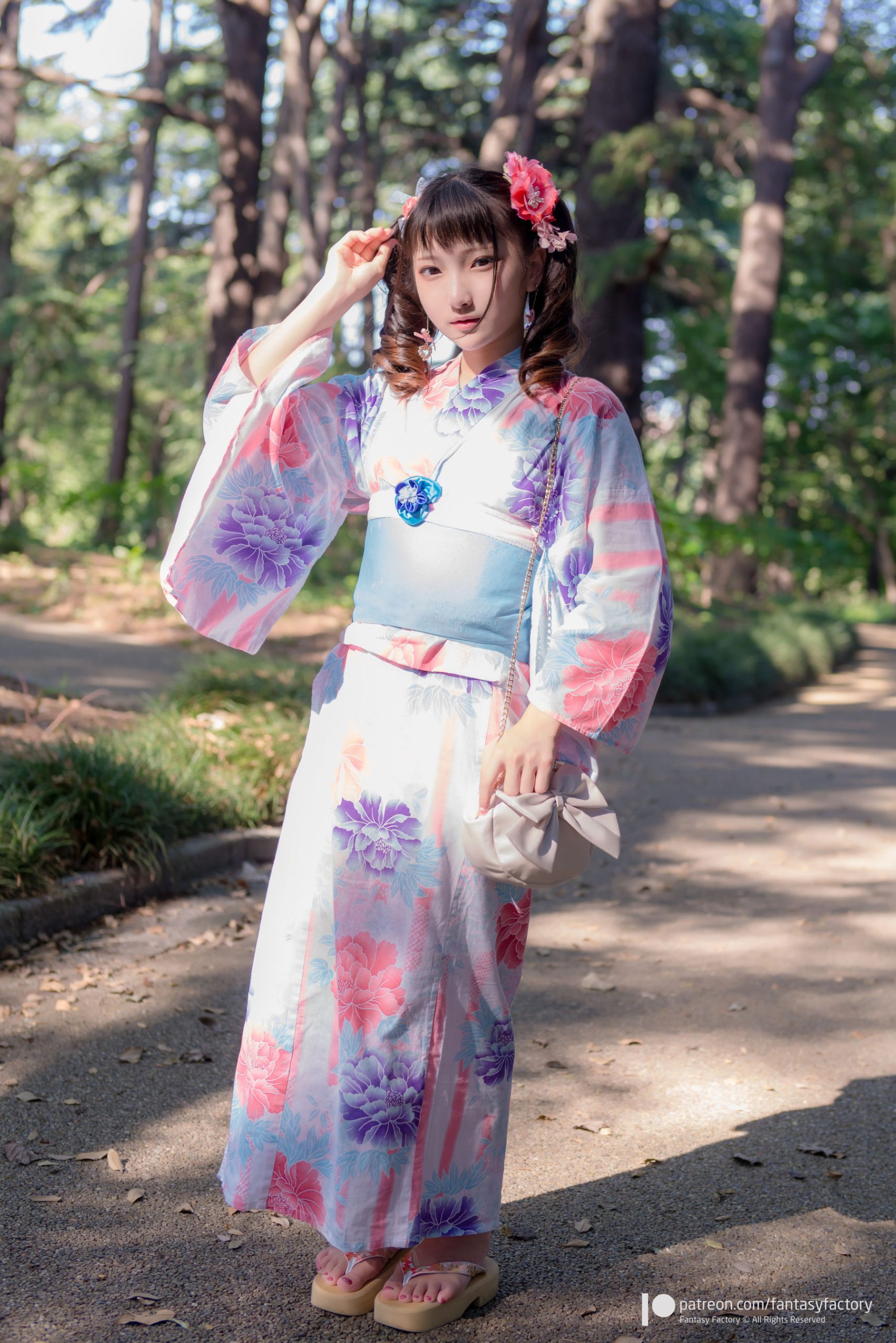 [Cosplay Photo] Xiao Ding "Fantasy Factory" - 2019.09 Azur Lane Kimono