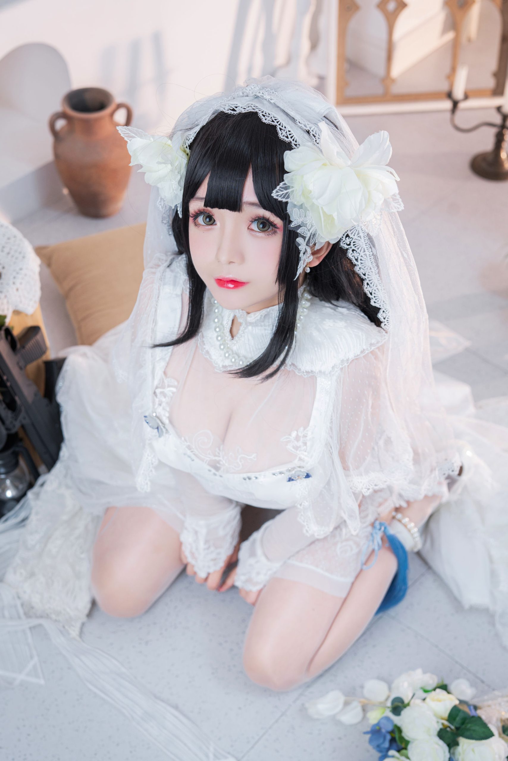 [Welfare COS] Cosplay Hina Jiao - 95 Wedding Dress