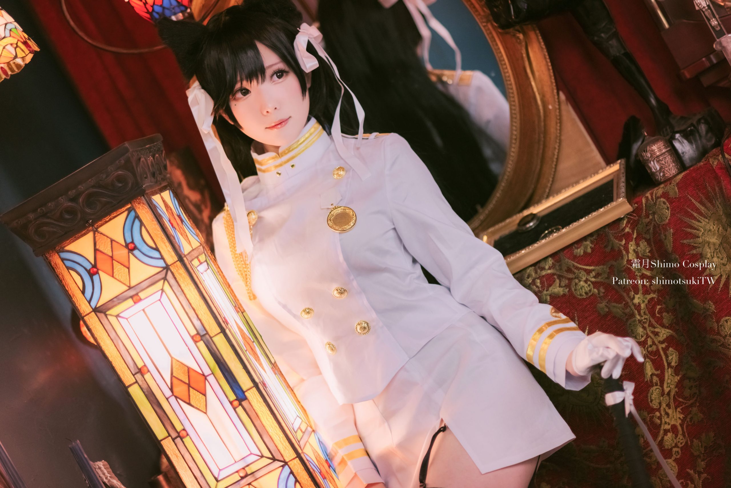 [COS Welfare] Weibo Girl Paper Cream Moon Shimo - Atago