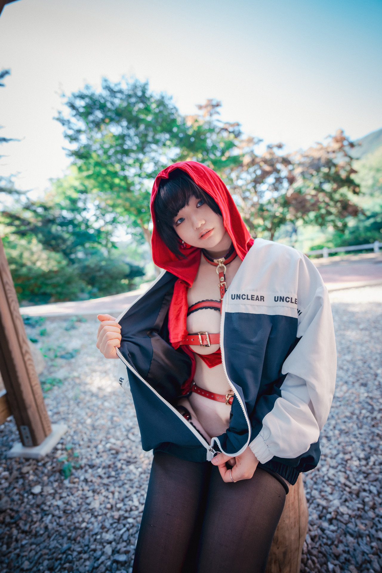 Mimmi 밈미, [DJAWA] Naughty Red Hiring Hood Set.02