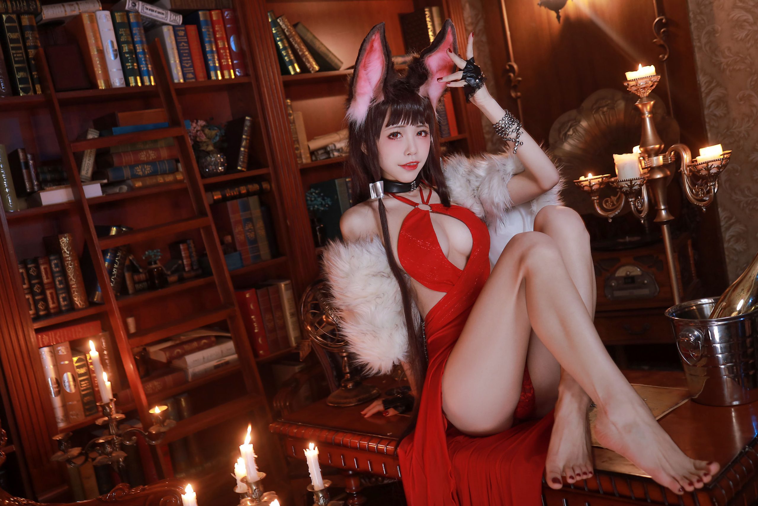 [Cosplay] Anime blogger Shui Miao aqua - Akagi