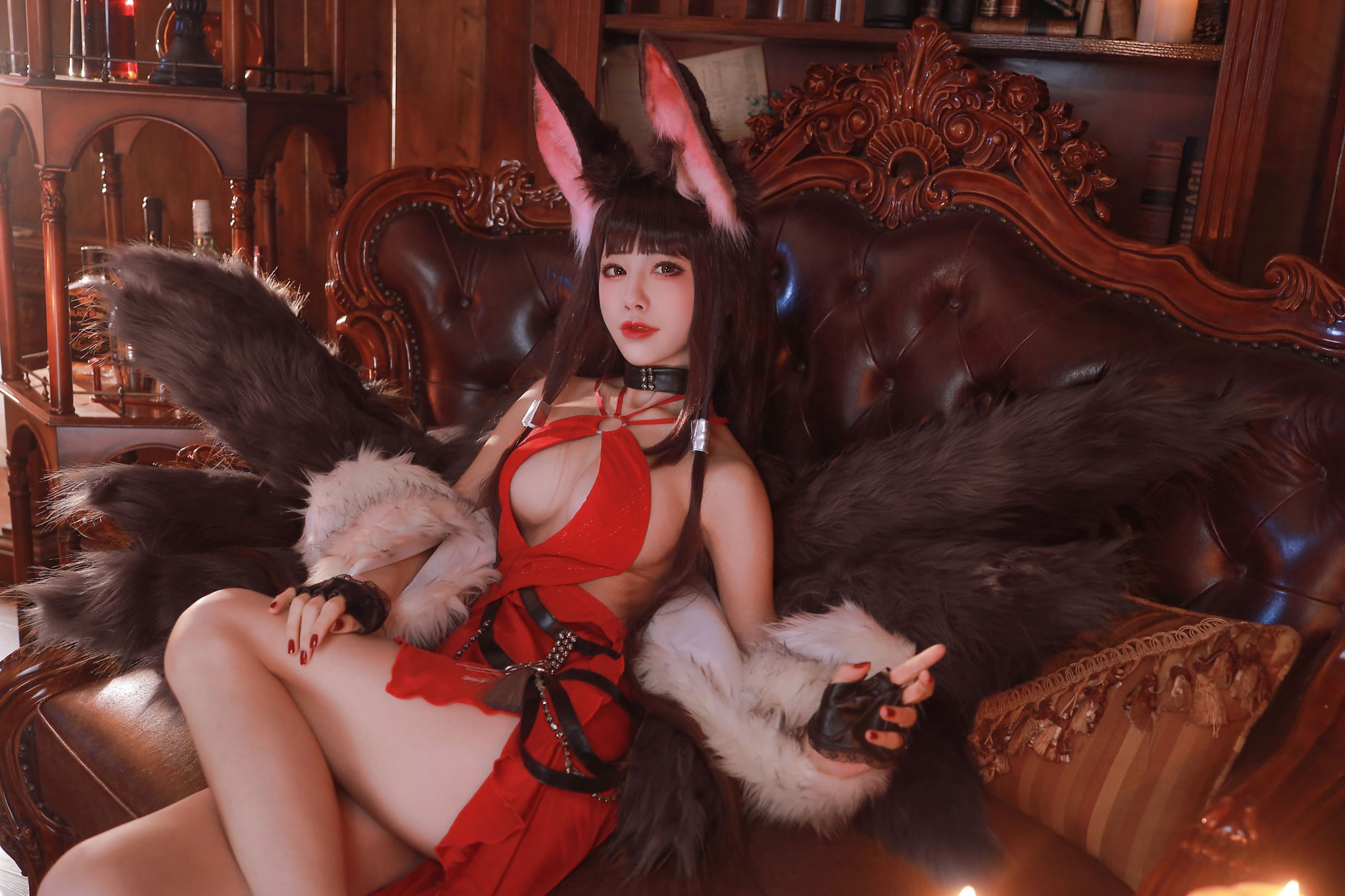 [Cosplay] Anime blogger Shui Miao aqua - Akagi