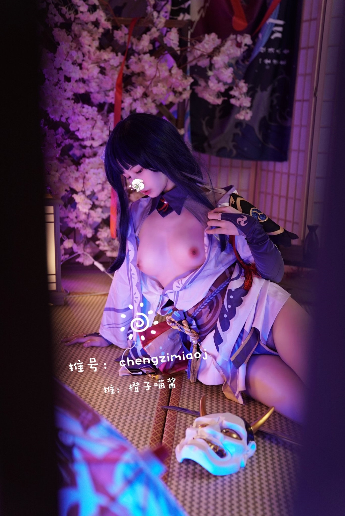 橙子喵酱 Cosplay 雷神 No.7759e3