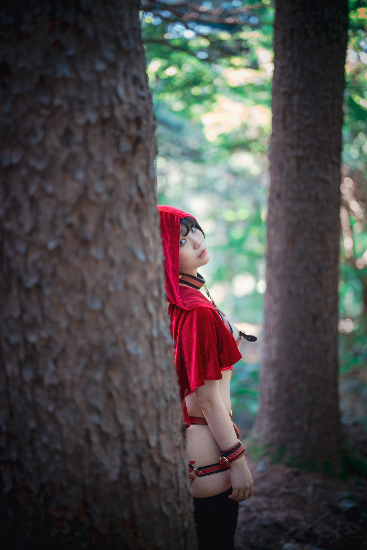 Mimmi 밈미, [DJAWA] Naughty Red Hiring Hood Set.02