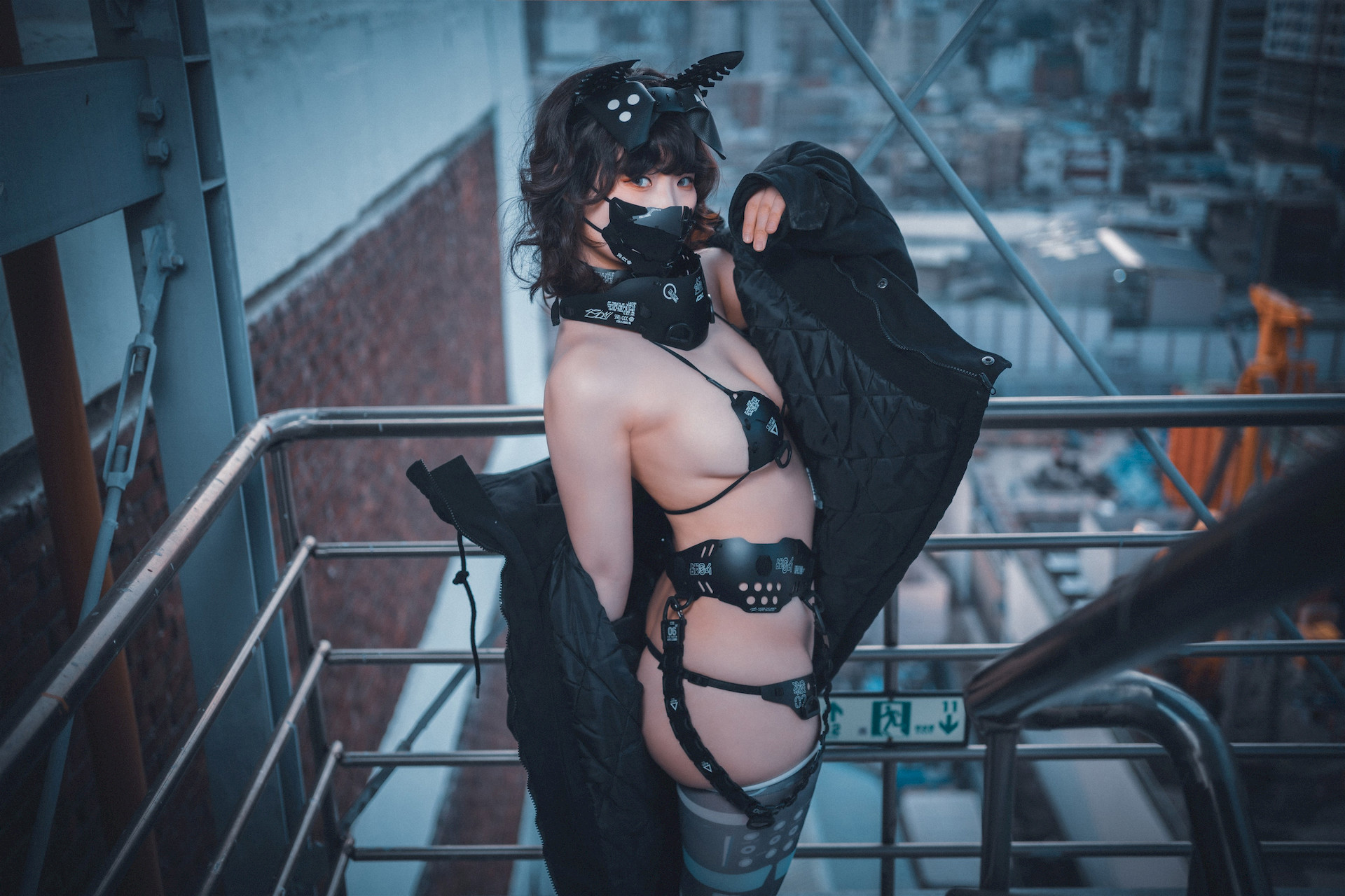 Mimmi 밈미, [DJAWA] Rudy Codename Wolfgirl Set.01