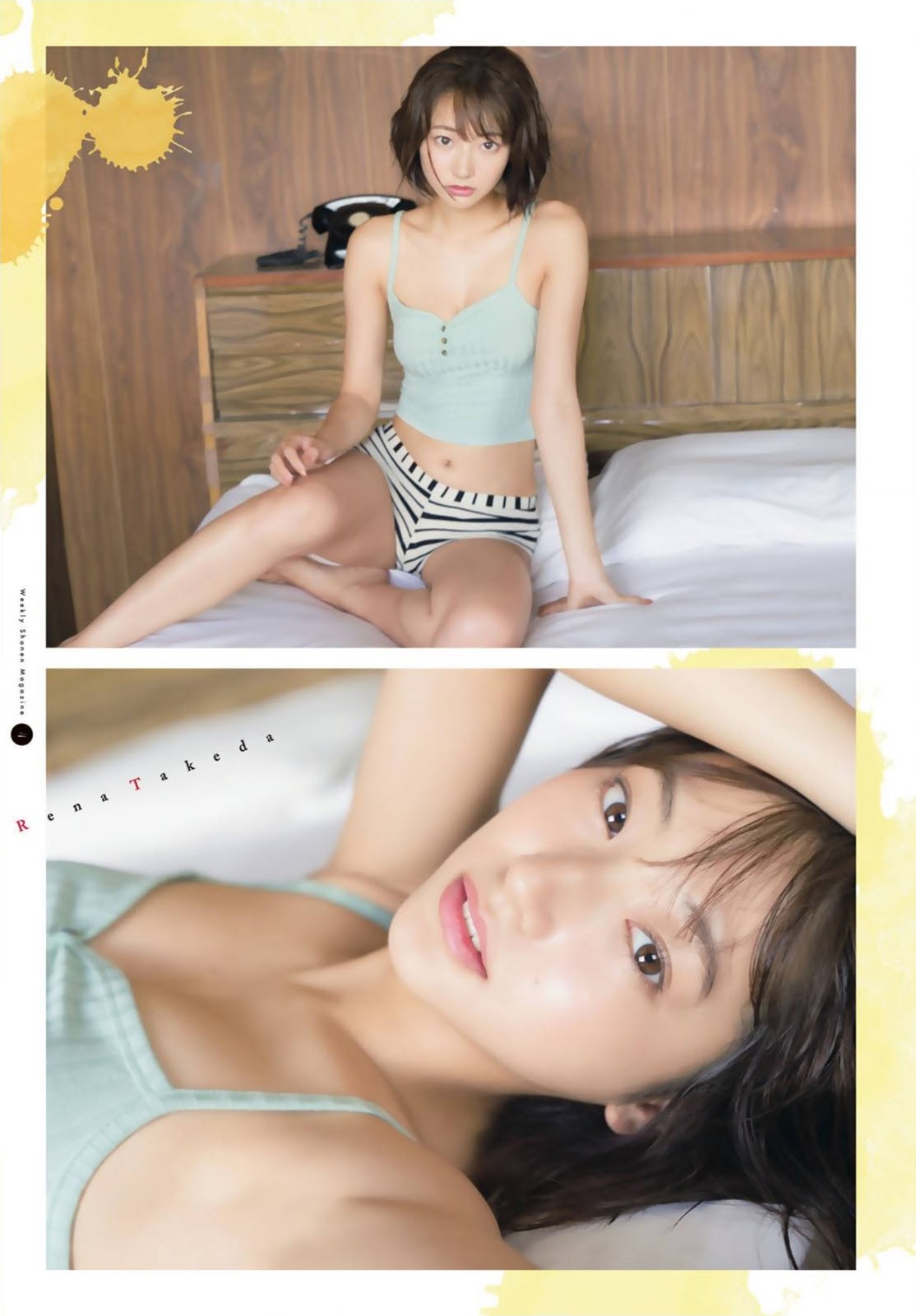 Rena Takeda 武田玲奈, Shonen Magazine 2019 No.51 (少年マガジン 2019年51号)