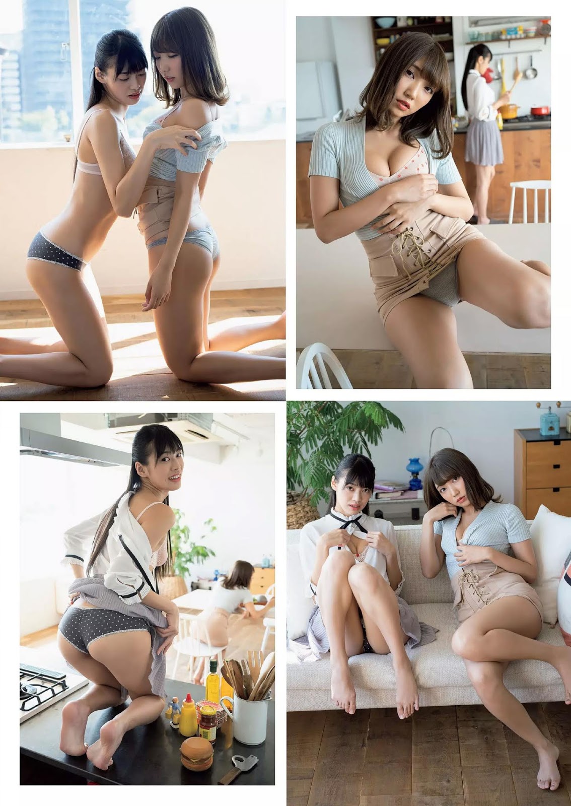 Mea Shimotsuki 霜月めあ, Iroha Fujita 藤田いろは, Weekly Playboy 2019 No.50 (週刊プレイボーイ 2019年50号) No.346ba3