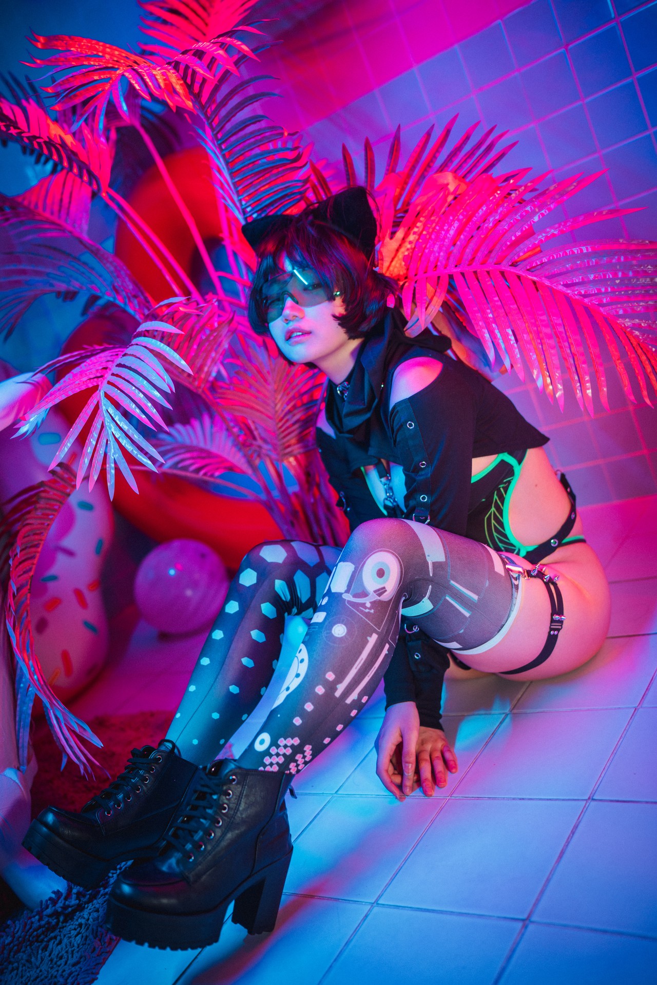 Mimmi 밈미, [DJAWA] Cyberpunk Girl