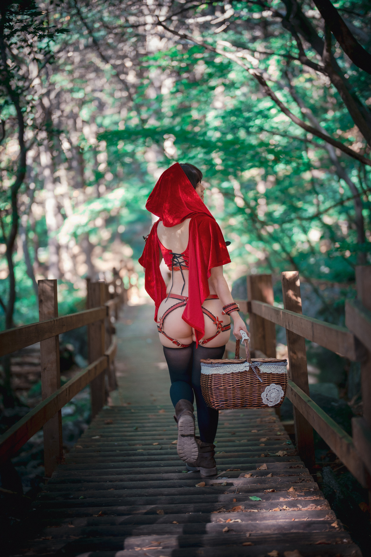 Mimmi 밈미, [DJAWA] Naughty Red Hiring Hood Set.02