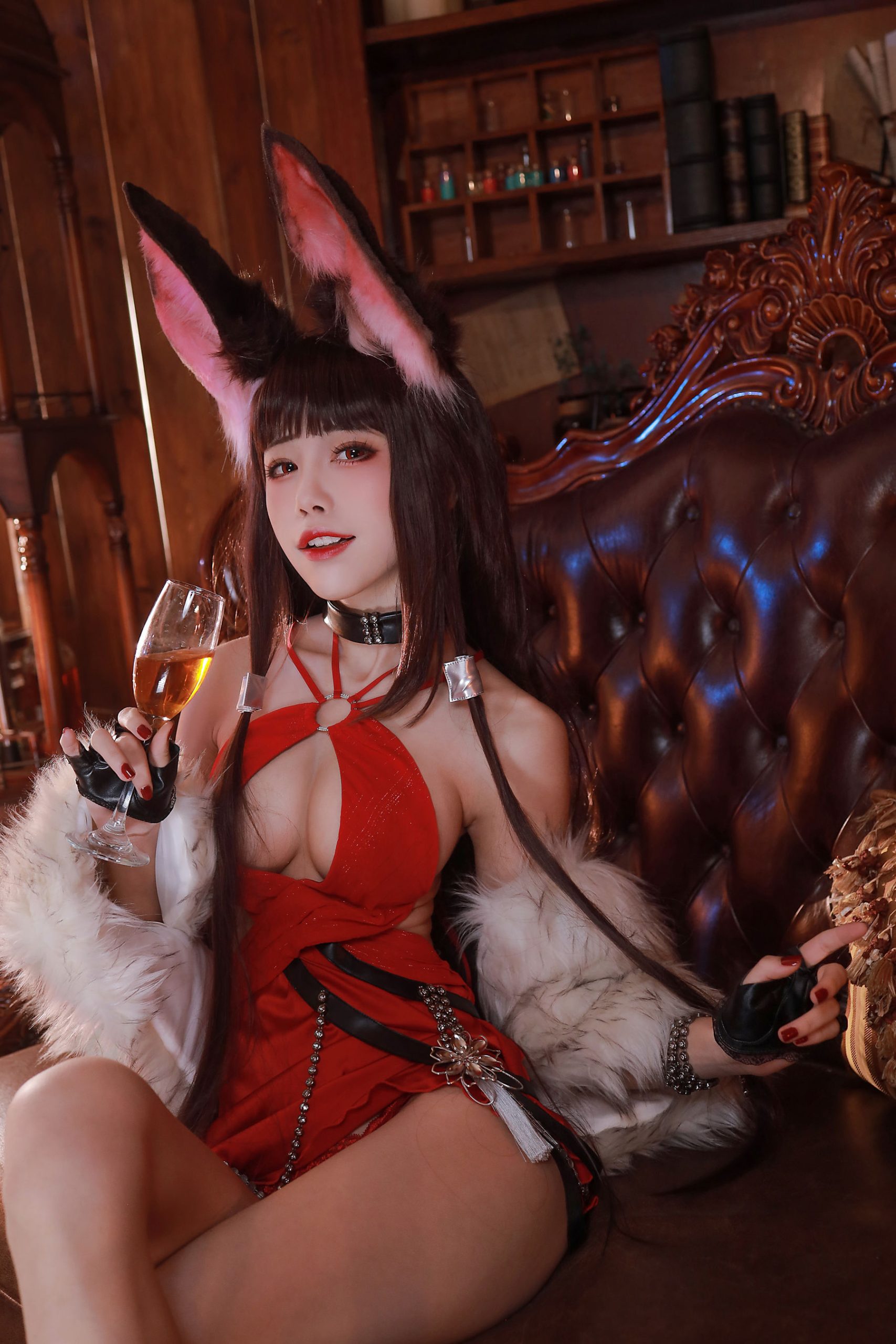 [Cosplay] Anime blogger Shui Miao aqua - Akagi