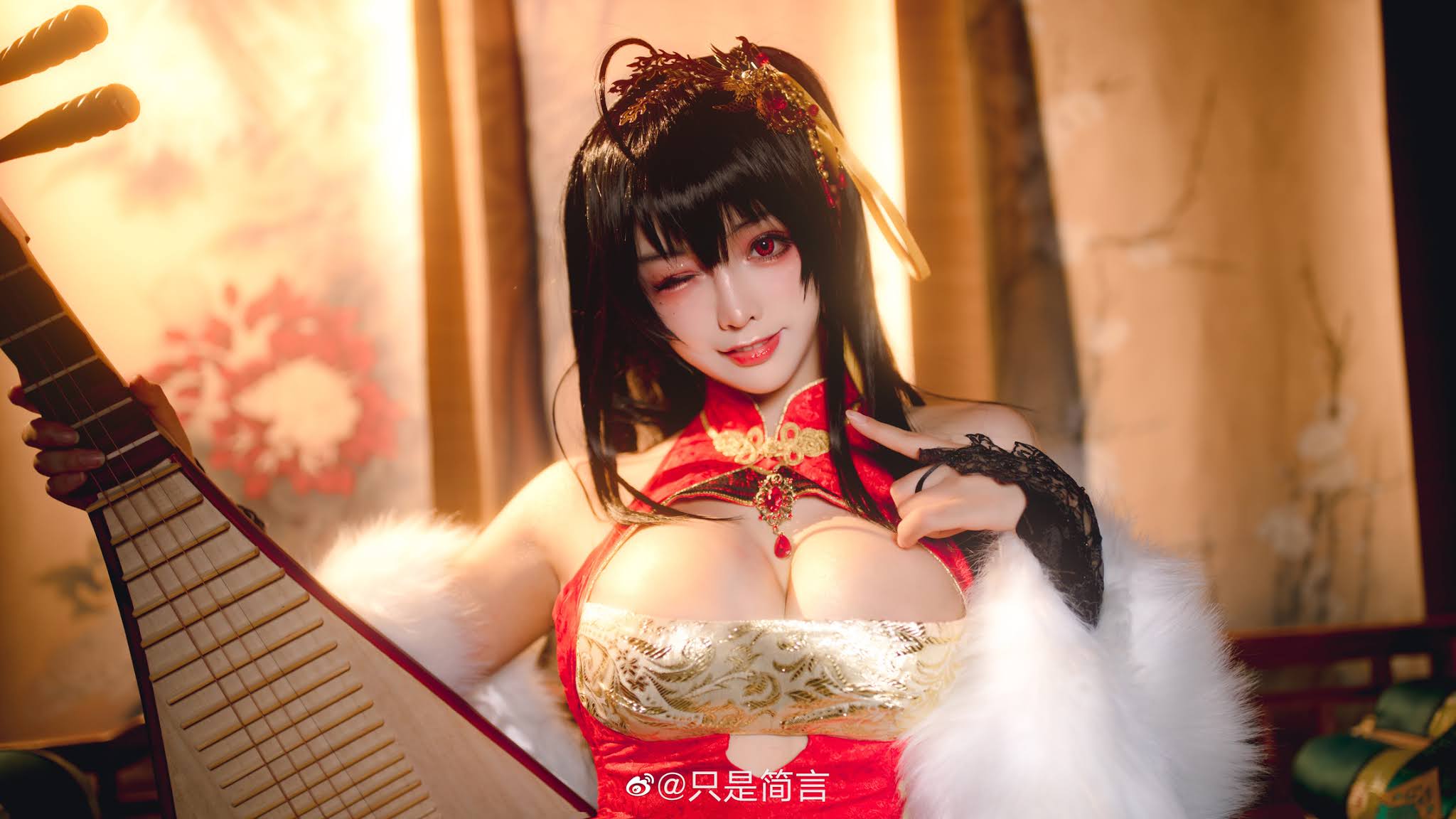 [只是简言] 大凤旗袍 Taihou 大鳳 (Azur Lane 碧蓝航线)