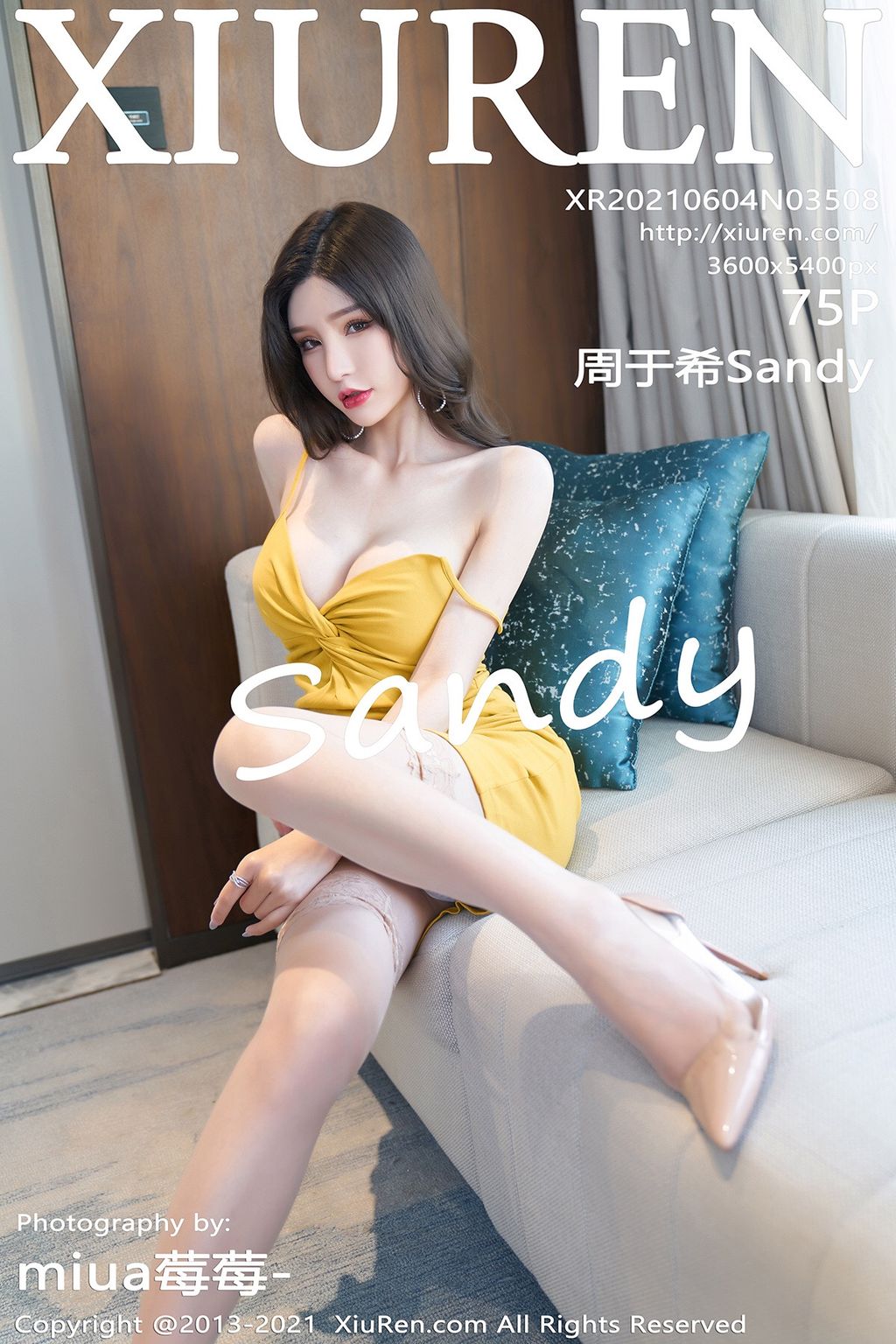 XIUREN No.3508: Zhou Yuxi (周于希Sandy) (76 photos) No.47a624