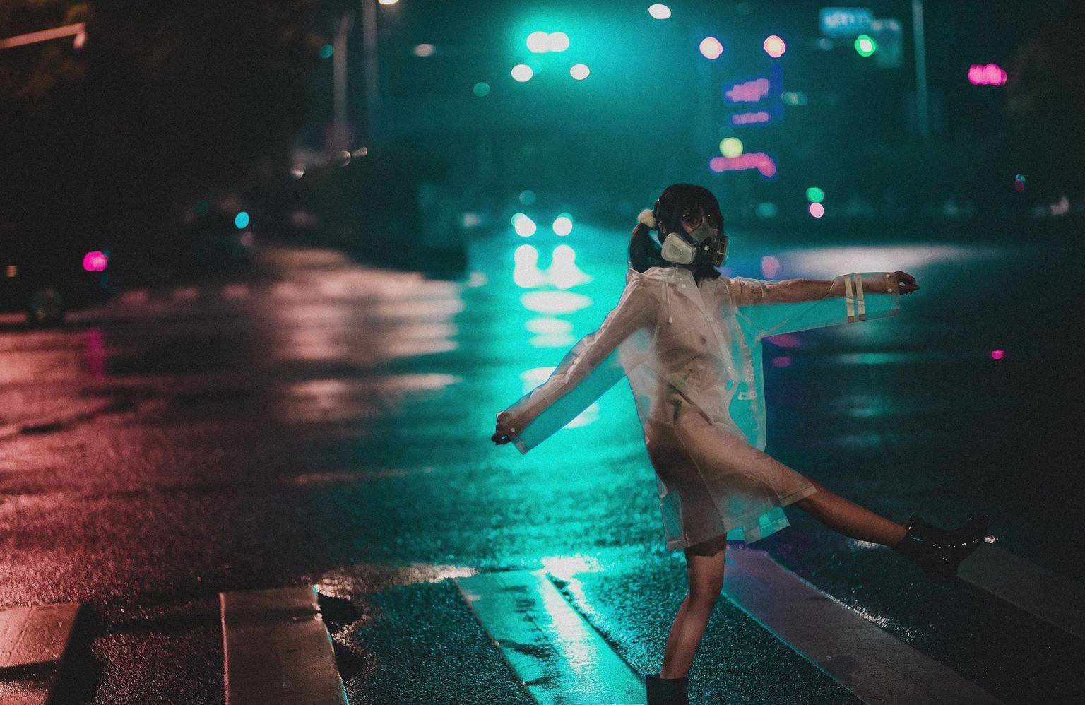 柚木写真 之赛博朋克 无水印 (Cyberpunk Photo Styles) No.d94fac