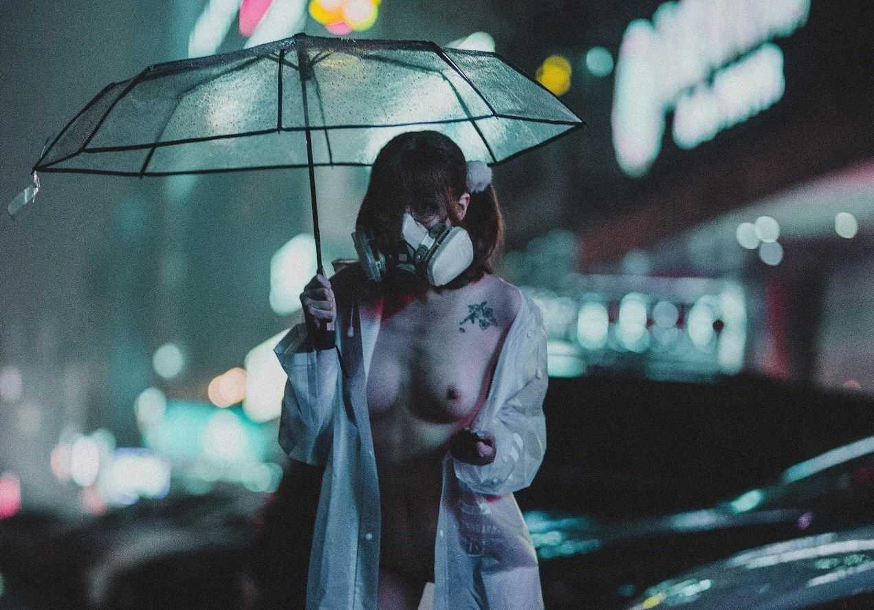 柚木写真 之赛博朋克 无水印 (Cyberpunk Photo Styles) No.d94fac