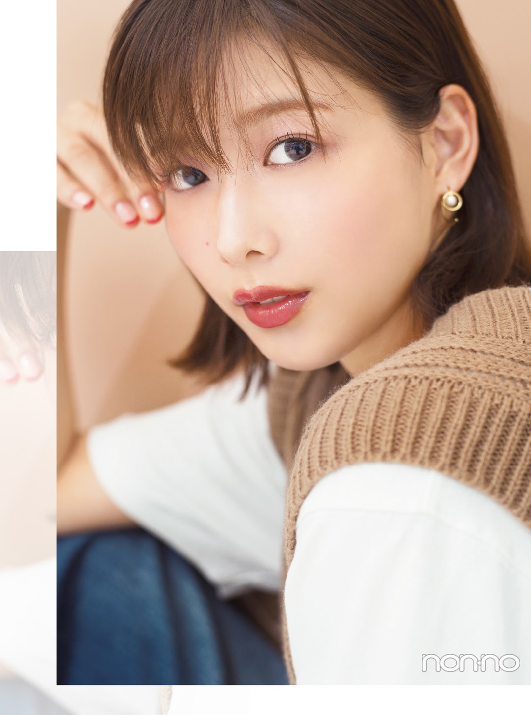 Risa Watanabe 渡邉理佐, Non-no Magazine 2019.11