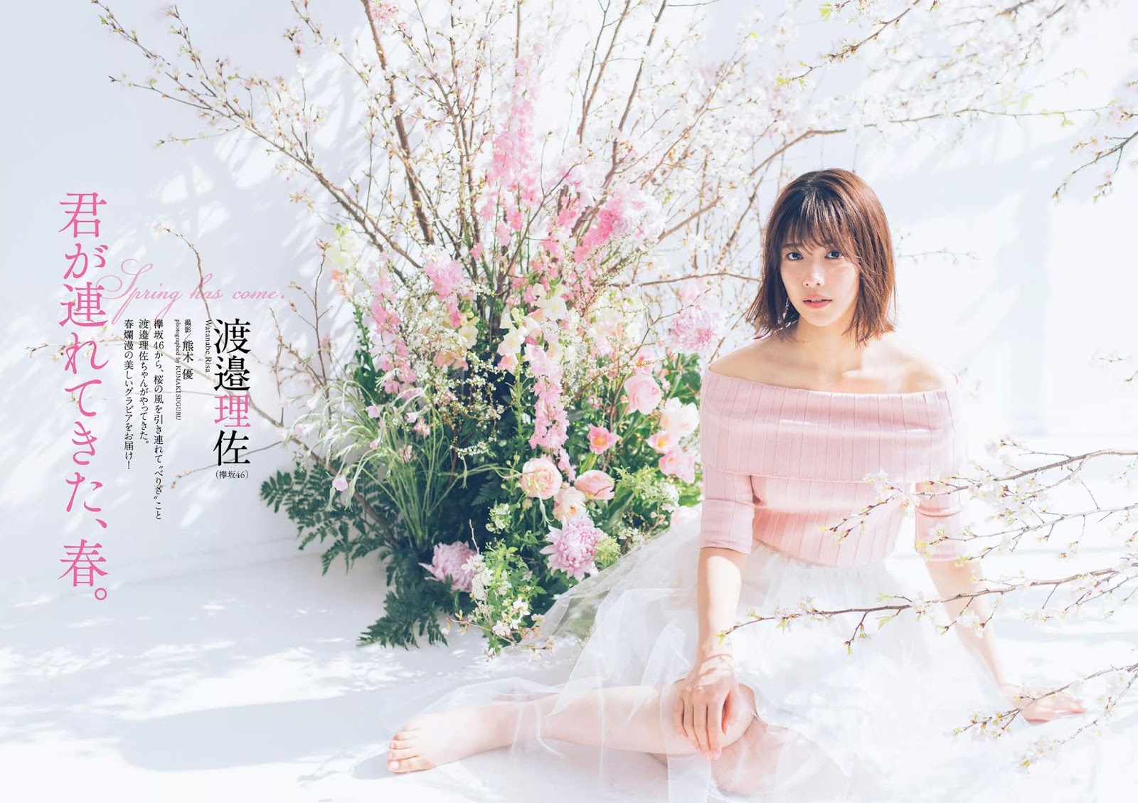 Risa Watanabe 渡邉理佐, Weekly Playboy 2019 No.16 (週刊プレイボーイ 2019年16号)