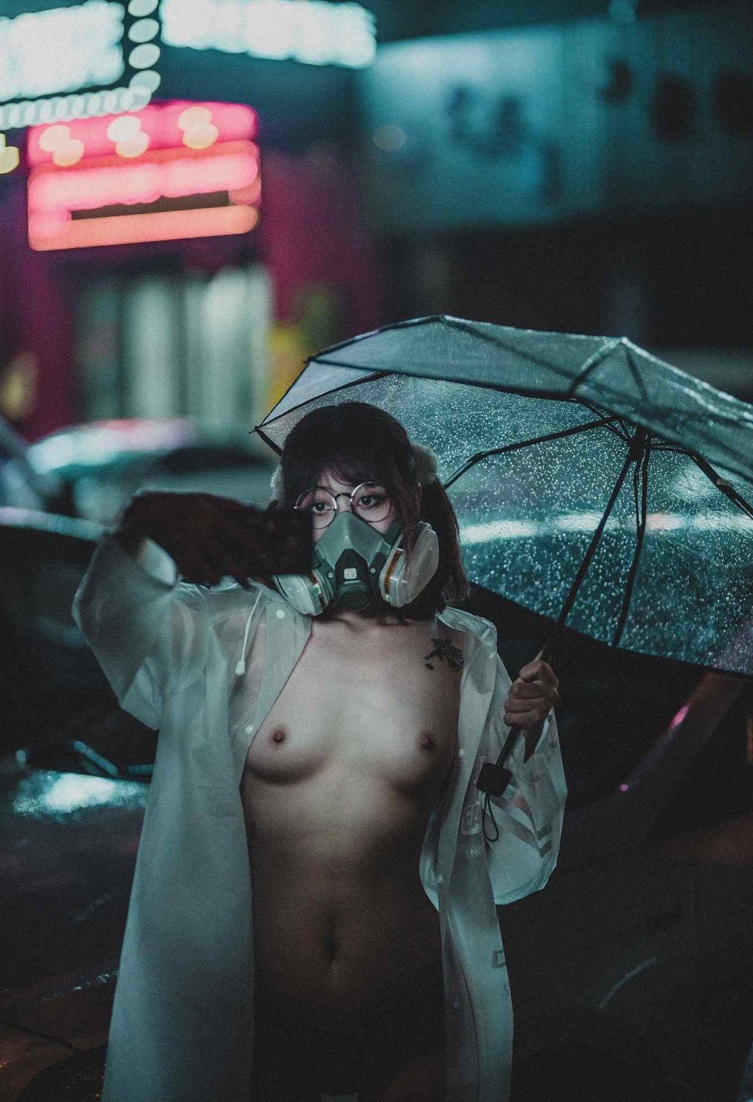 柚木写真 之赛博朋克 无水印 (Cyberpunk Photo Styles) No.d94fac