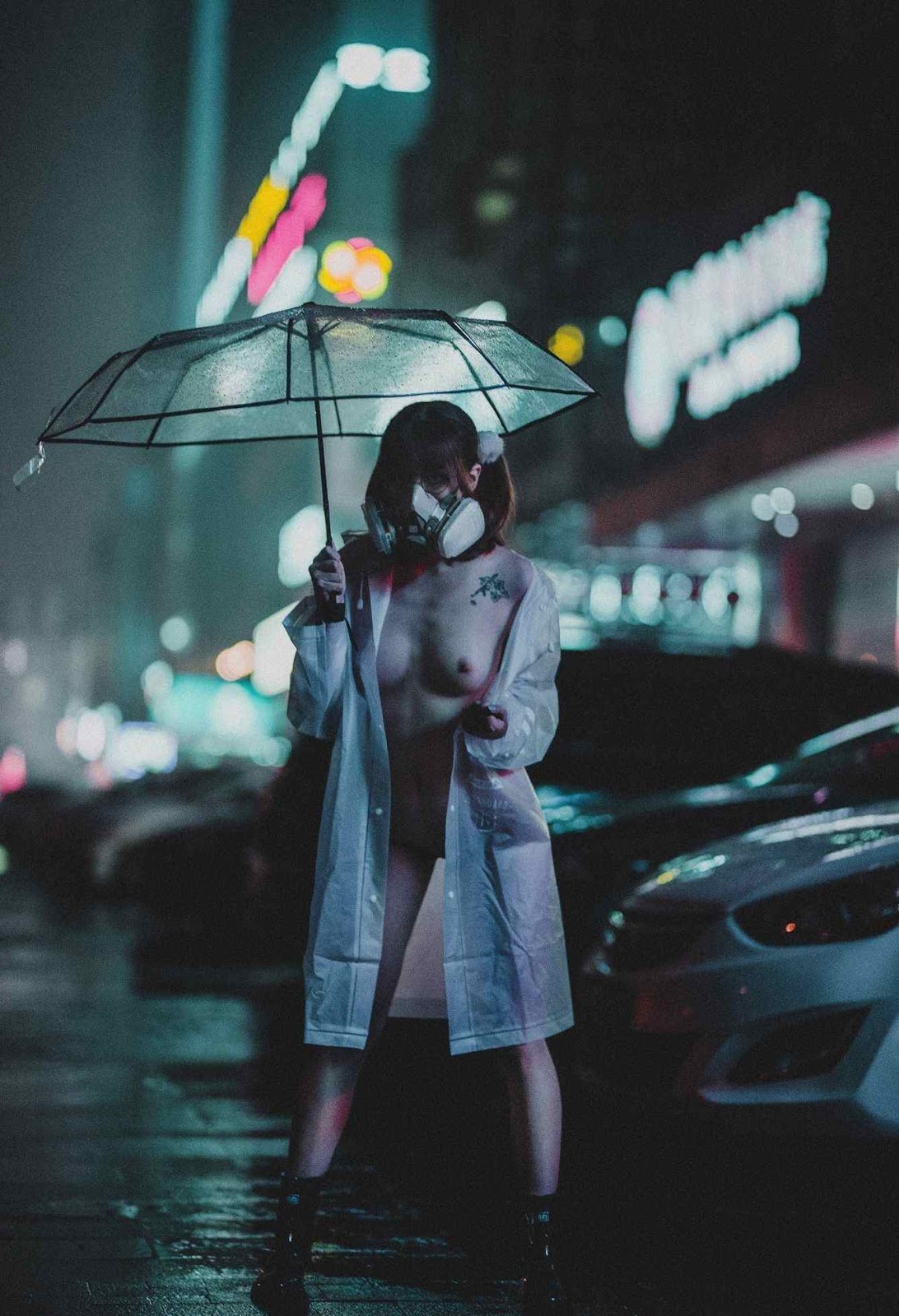 柚木写真 之赛博朋克 无水印 (Cyberpunk Photo Styles) No.d94fac