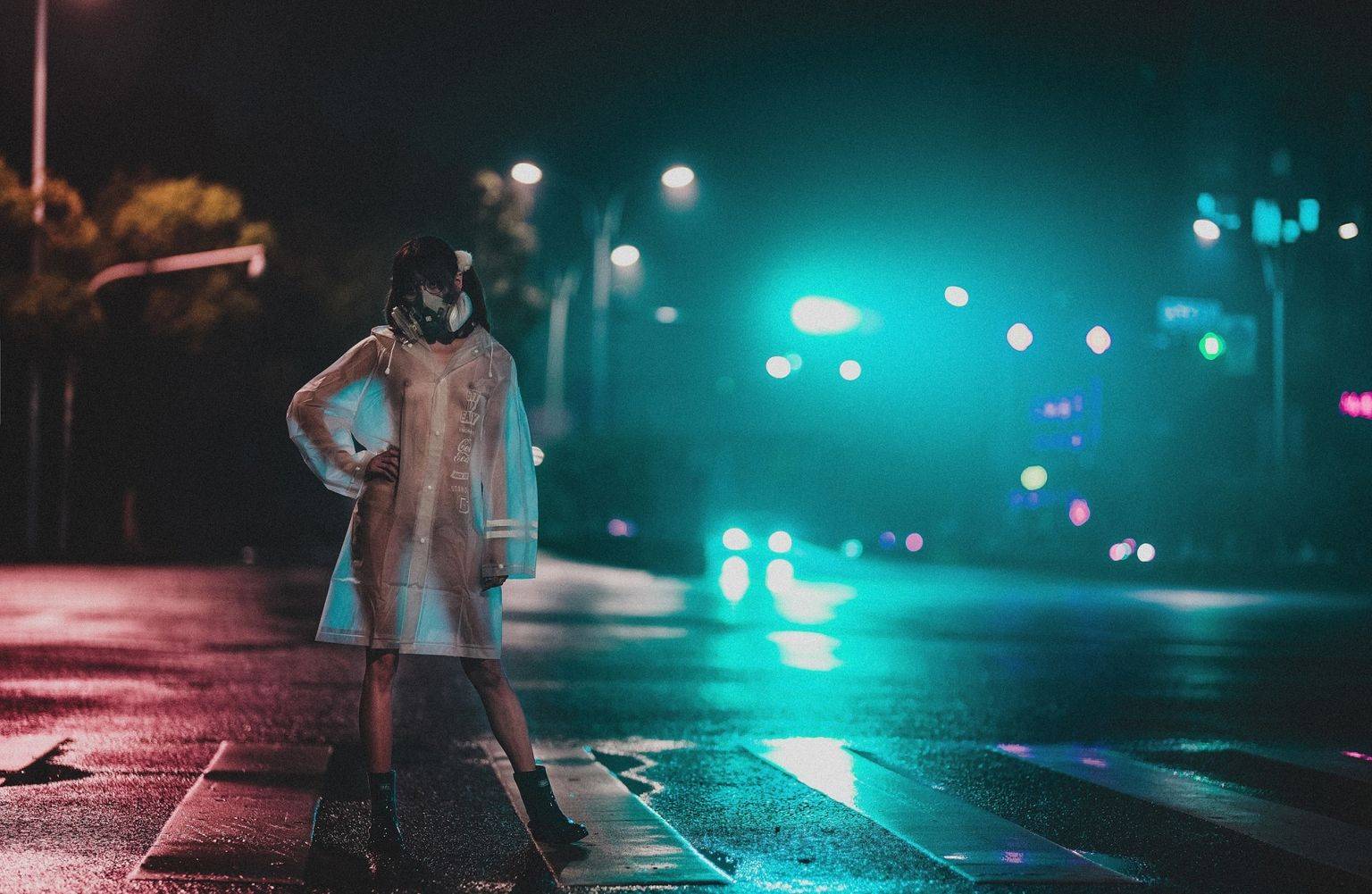 柚木写真 之赛博朋克 无水印 (Cyberpunk Photo Styles) No.d94fac