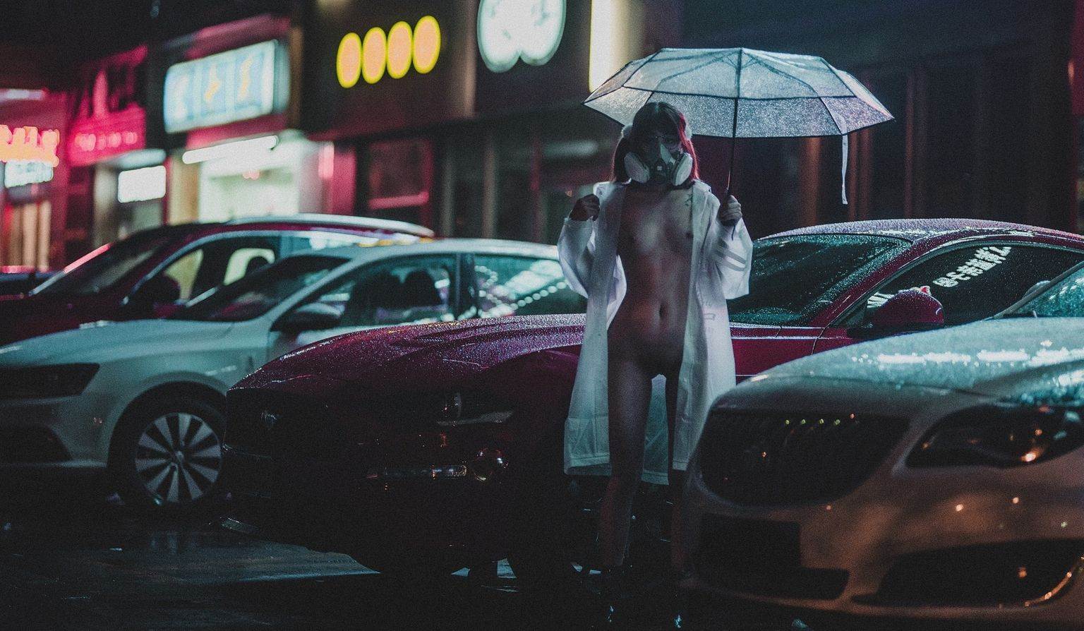 柚木写真 之赛博朋克 无水印 (Cyberpunk Photo Styles) No.d94fac