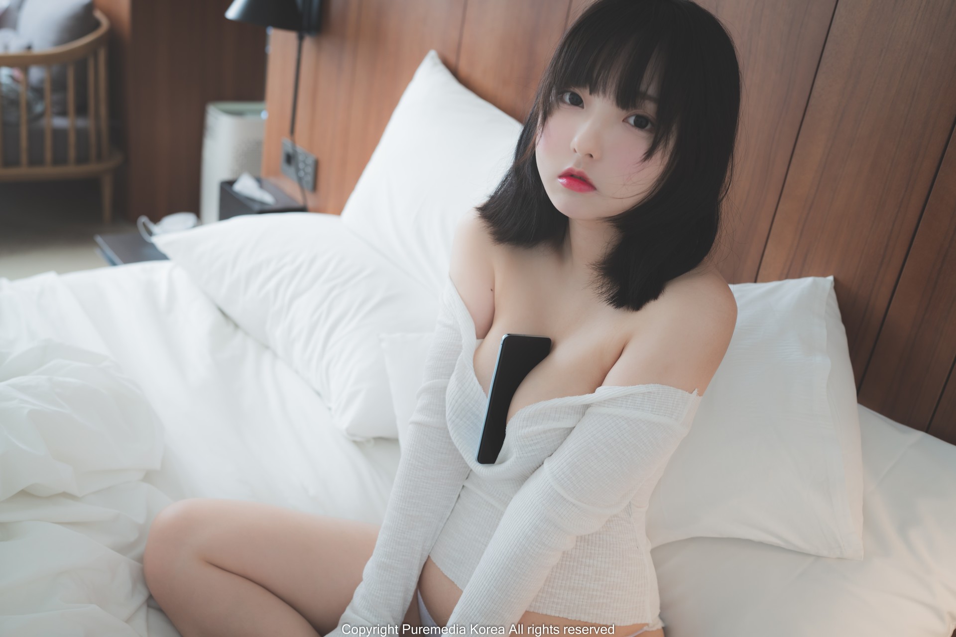 Hansom 한솜, [PURE MEDIA] Vol.122 누드 디지털화보 Set.01