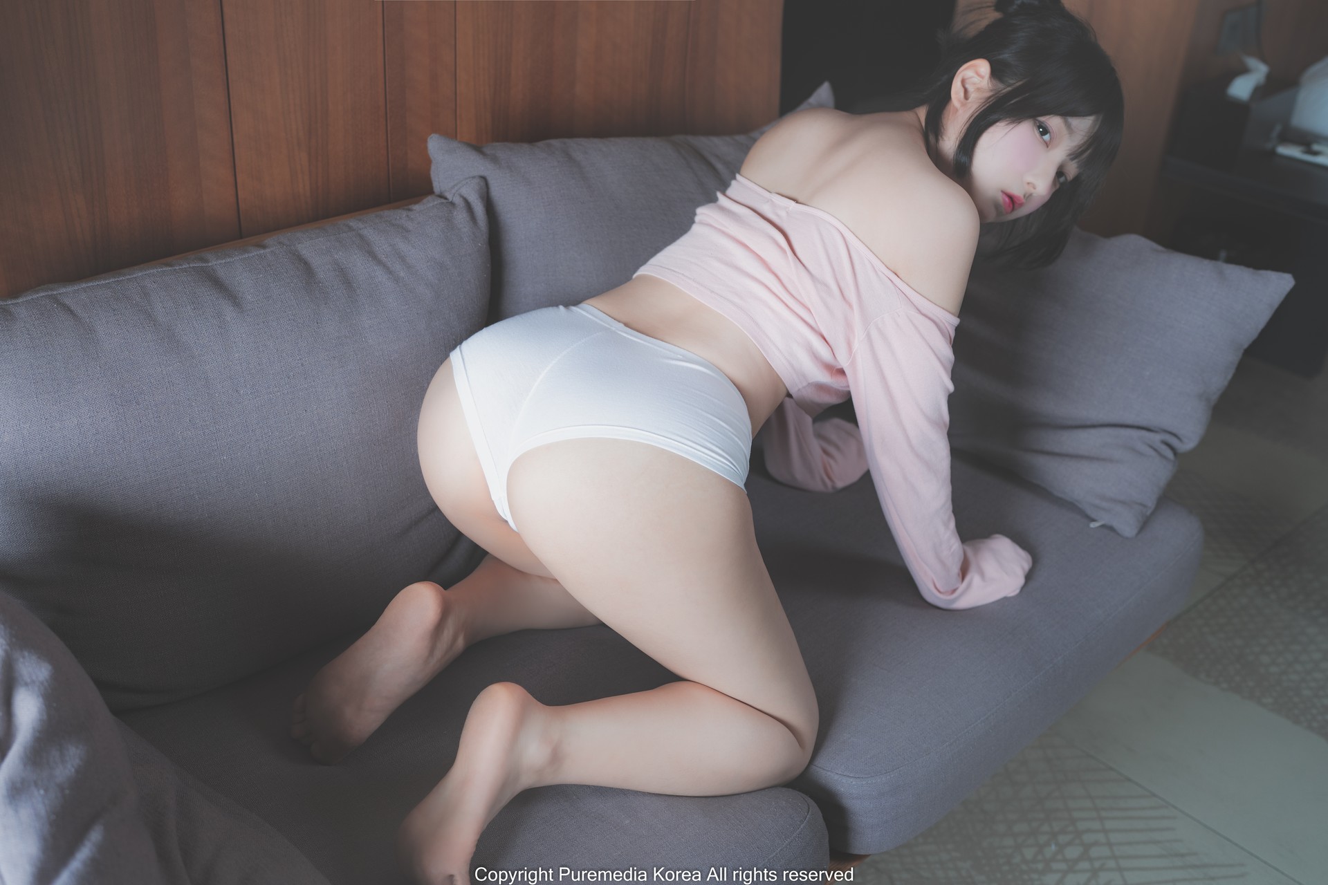 Hansom 한솜, [PURE MEDIA] Vol.122 누드 디지털화보 Set.01