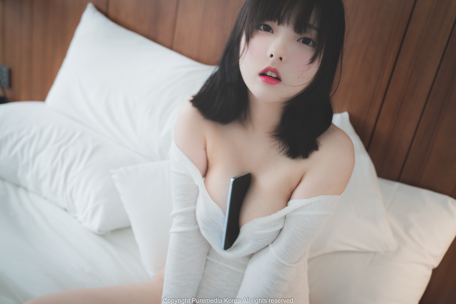 Hansom 한솜, [PURE MEDIA] Vol.122 누드 디지털화보 Set.01