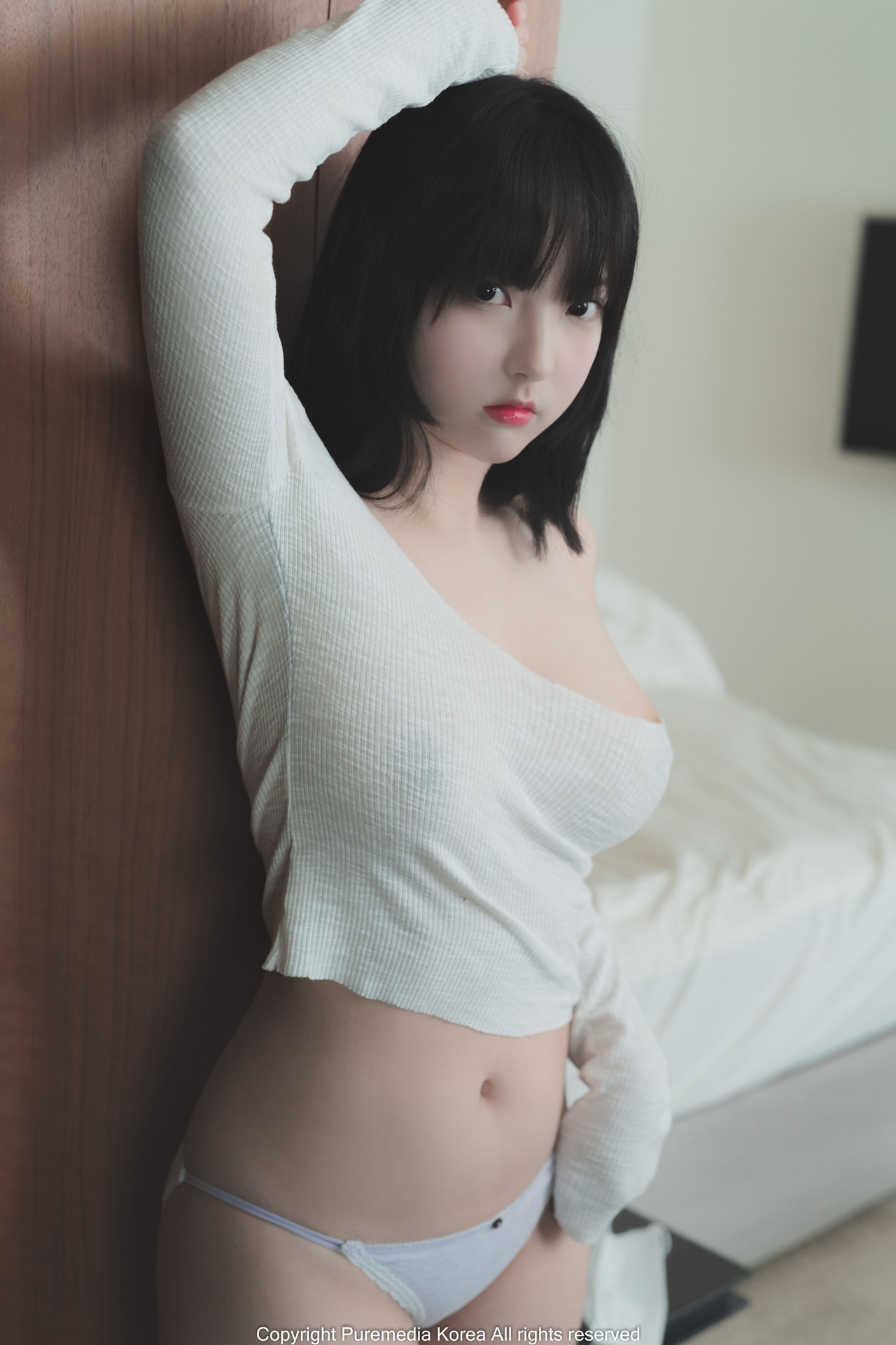 Hansom 한솜, [PURE MEDIA] Vol.122 누드 디지털화보 Set.01