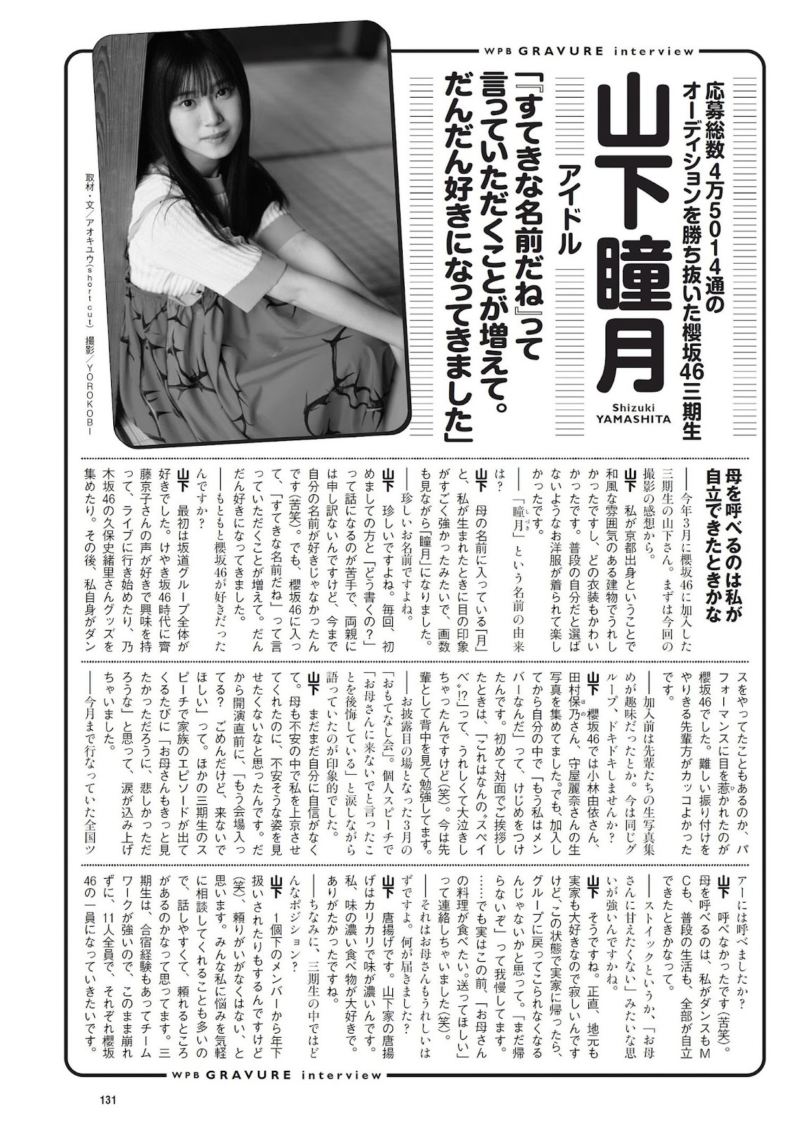 Yamashita Shizuki 山下瞳月, Weekly Playboy 2023 No.25 (週刊プレイボーイ 2023年25号)