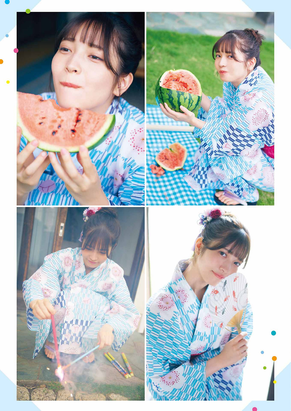 Kurosaki Nanako 黒嵜菜々子, Young Gangan 2023 No.15 (ヤングガンガン 2023年15号) 6 Kurosaki Nanako 黒嵜菜々子, Young Gangan 2023 No.15 (ヤングガンガン 2023年15号)