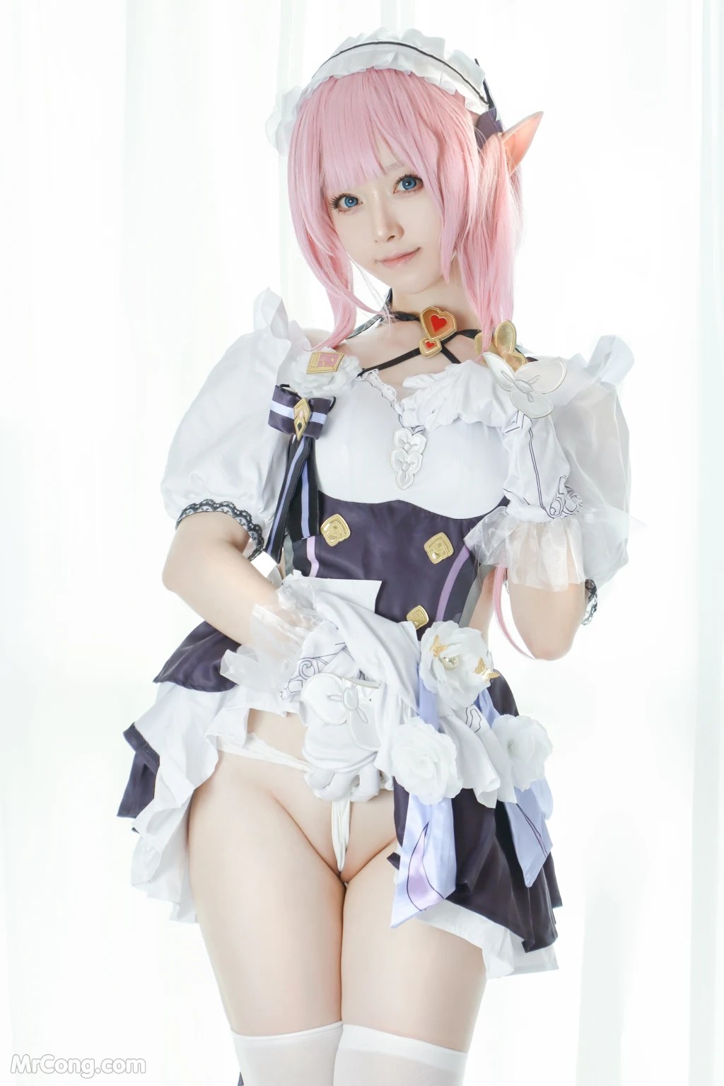 Coser@Asagiriai (愛ちゃん) Elysia爱莉希雅 (33 photos)