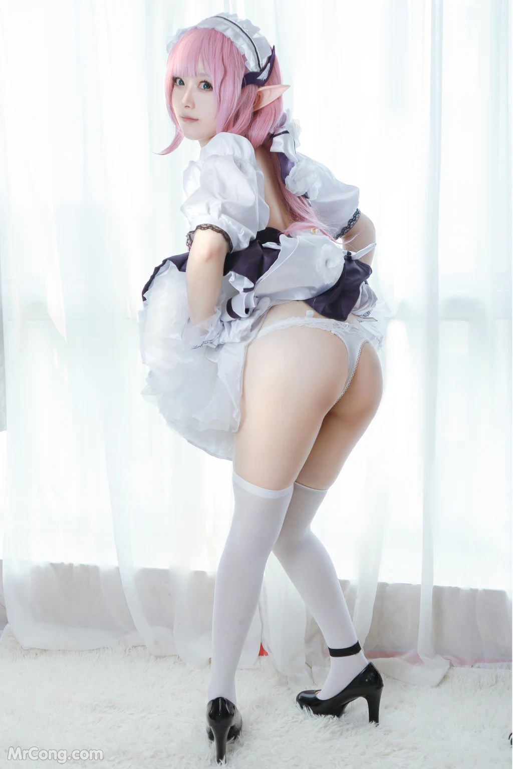 Coser@Asagiriai (愛ちゃん) Elysia爱莉希雅 (33 photos)