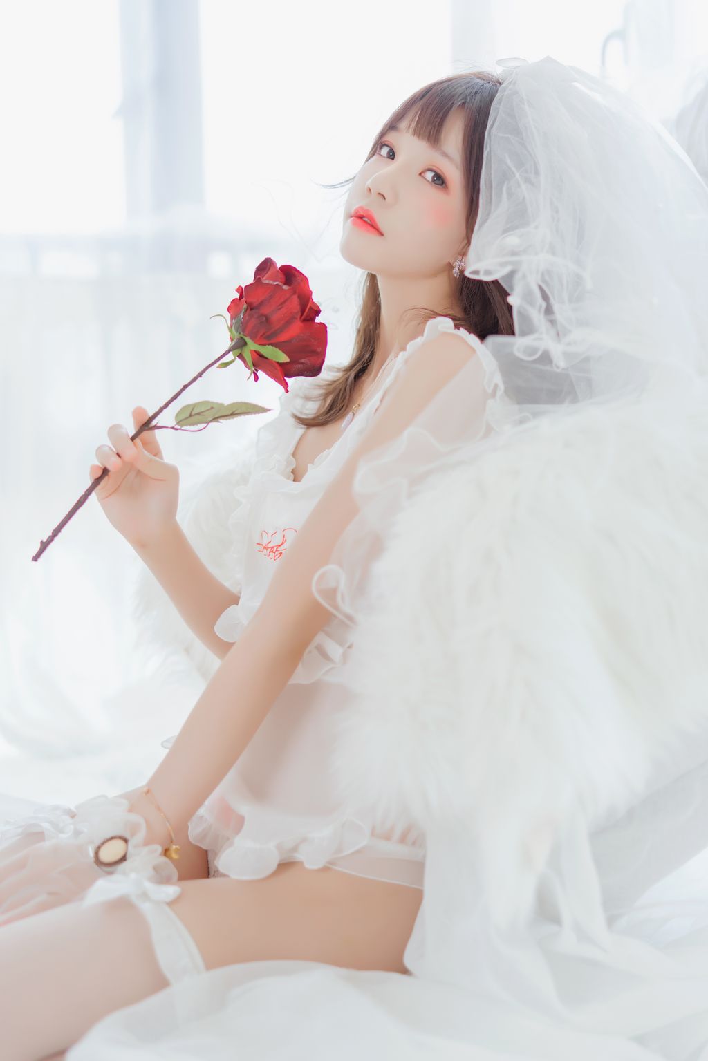 Coser @ 桜 桃 喵 Vol.040 轻纱 02 (34 photos)