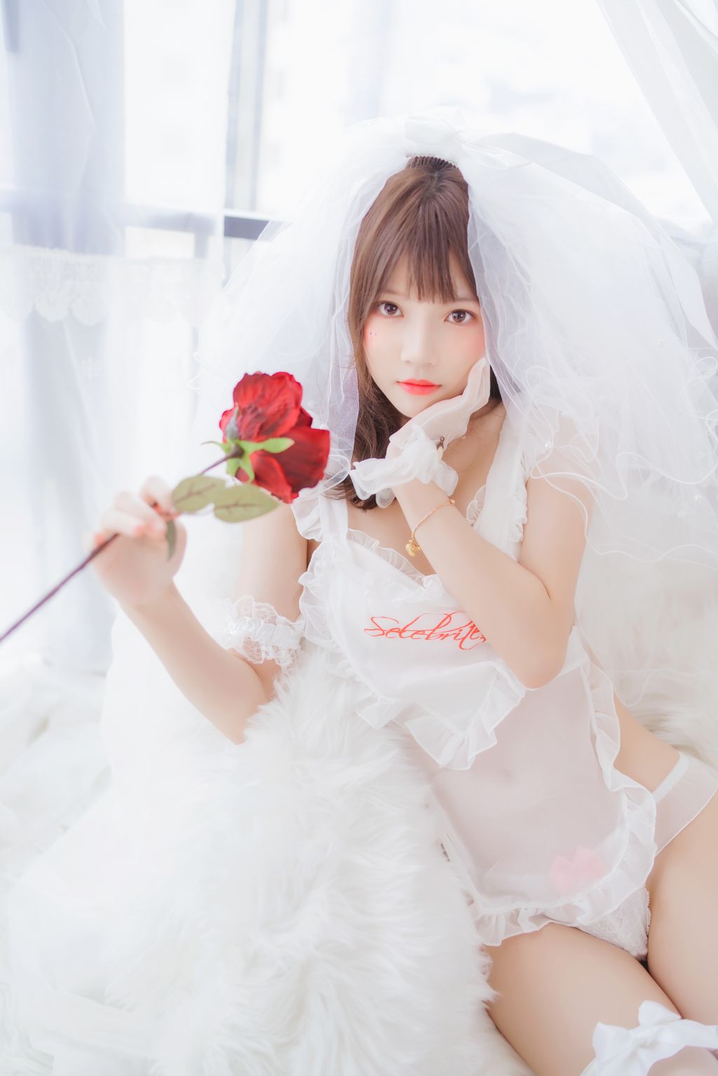 Coser @ 桜 桃 喵 Vol.040 轻纱 02 (34 photos)