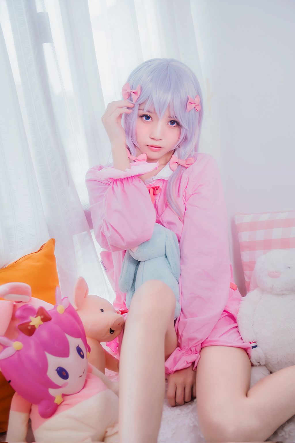 Coser @ 桜 桃 喵 Vol.041 纱 雾 (54 photos)