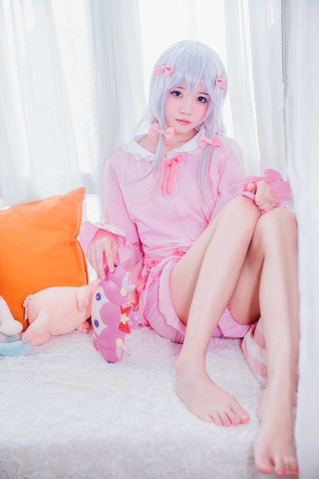 Coser @ 桜 桃 喵 Vol.041 纱 雾 (54 photos)