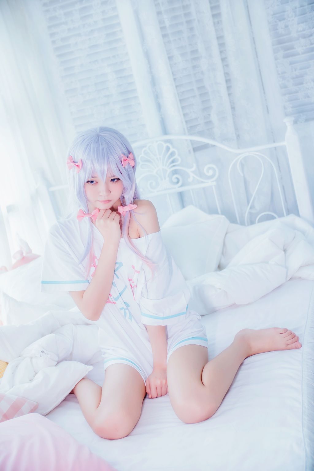 Coser @ 桜 桃 喵 Vol.041 纱 雾 (54 photos)