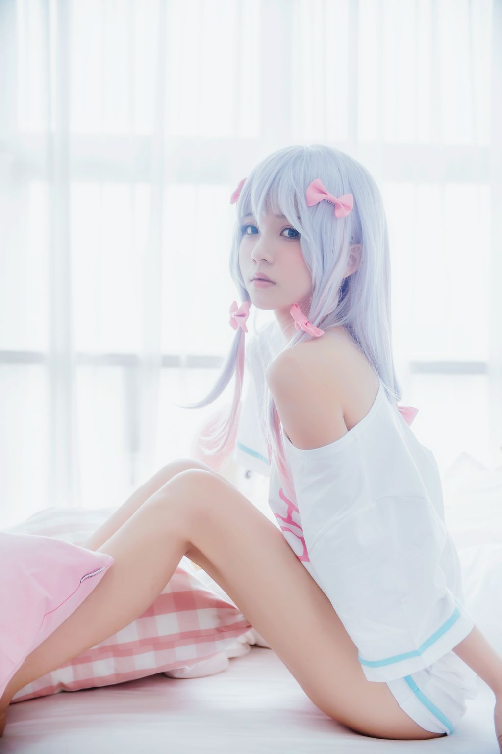 Coser @ 桜 桃 喵 Vol.041 纱 雾 (54 photos)