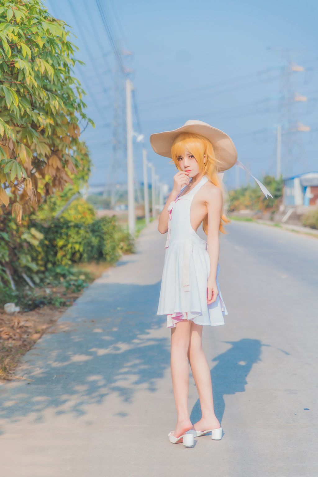 Coser @ 桜 桃 喵 Vol.063 小 忍 草帽 (59 photos)