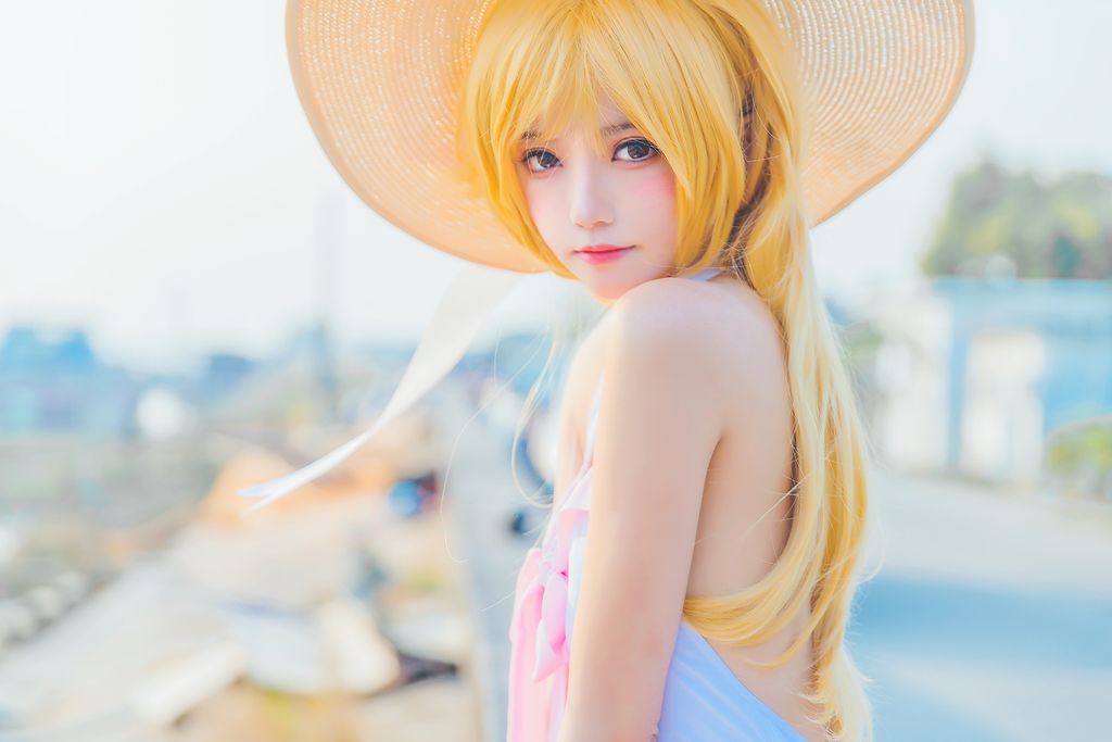 Coser @ 桜 桃 喵 Vol.063 小 忍 草帽 (59 photos)