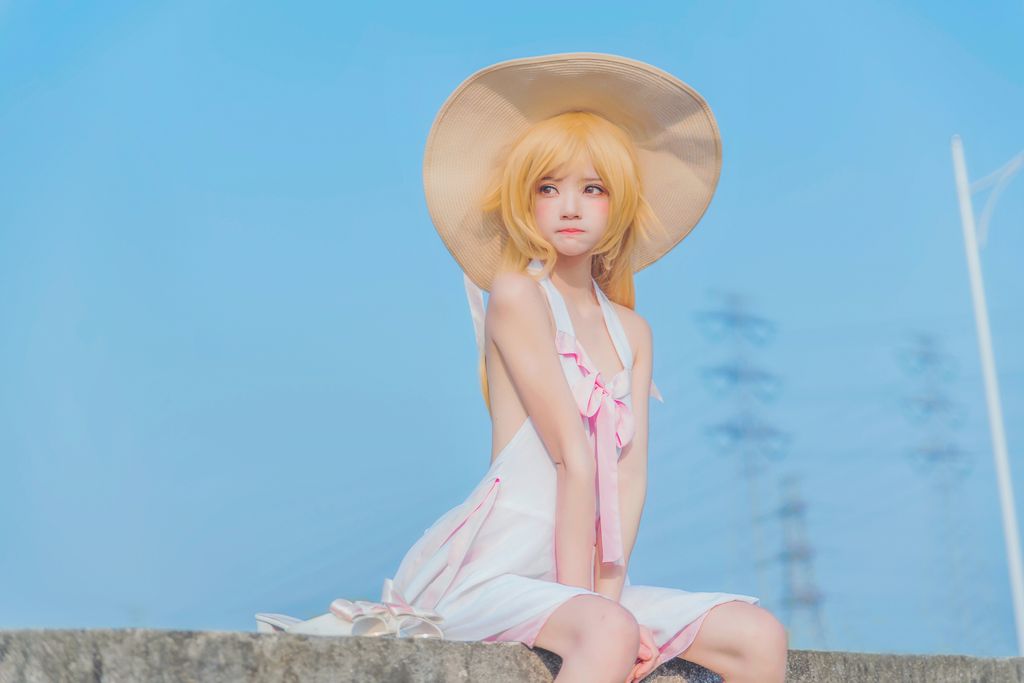 Coser @ 桜 桃 喵 Vol.063 小 忍 草帽 (59 photos)