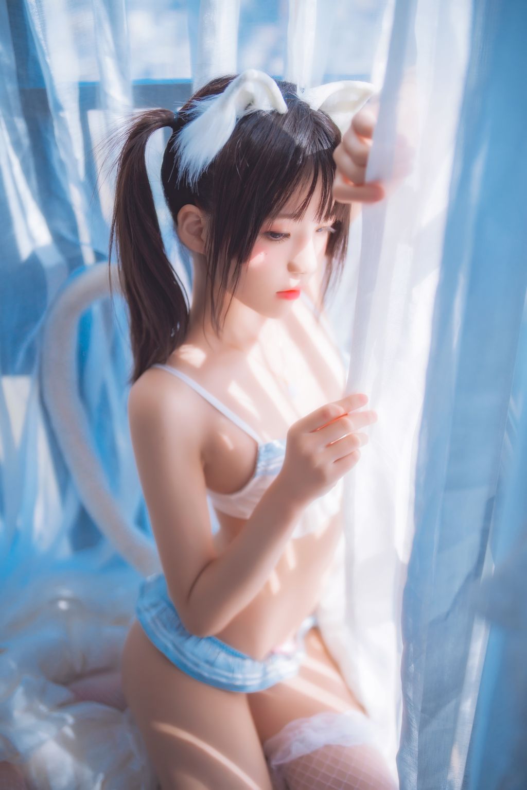 Coser @ 桜 桃 喵 Vol.069 一只 恋爱 (44 photos)