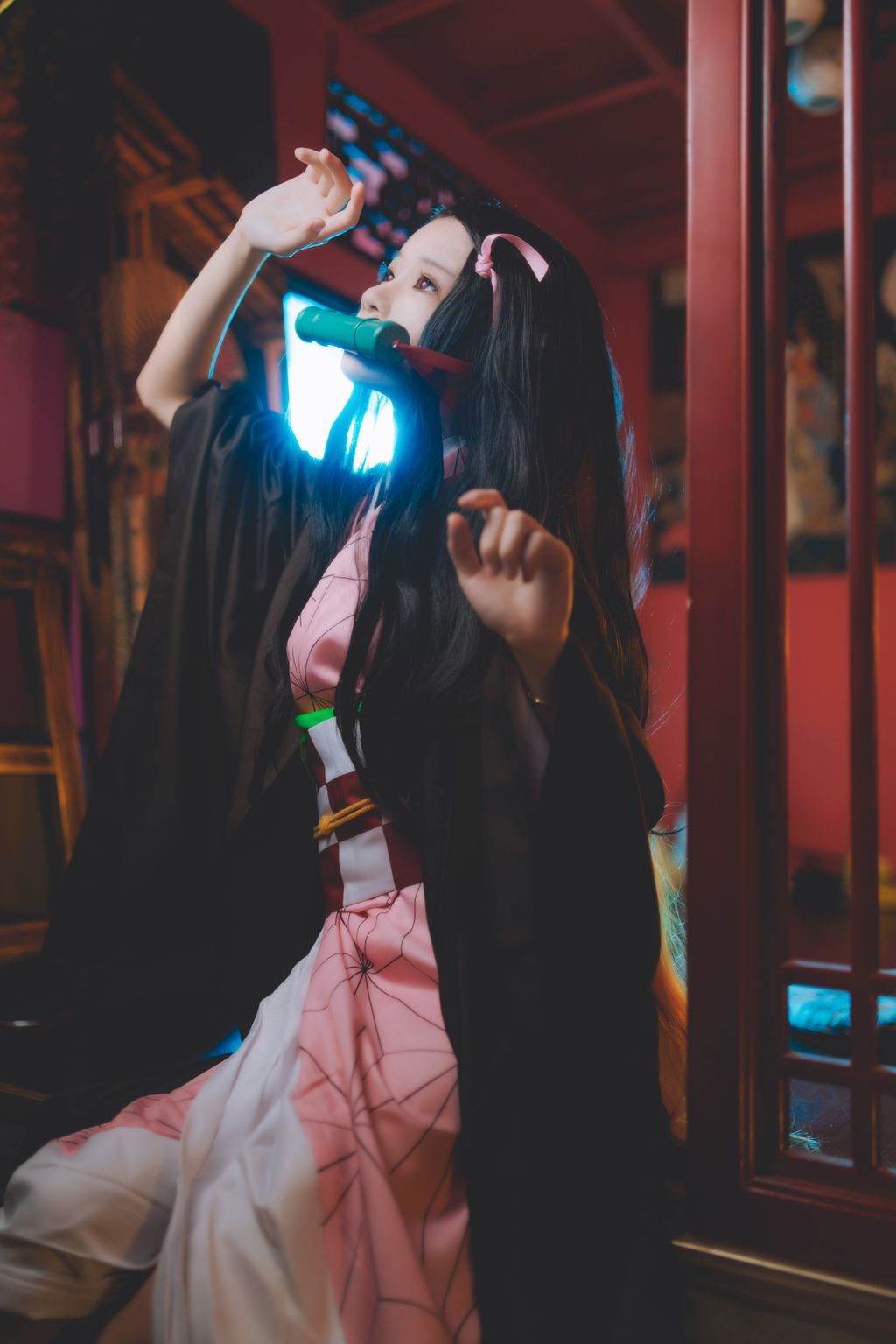 Coser @ 桜 桃 喵 Vol.071 灶 门 祢 豆子