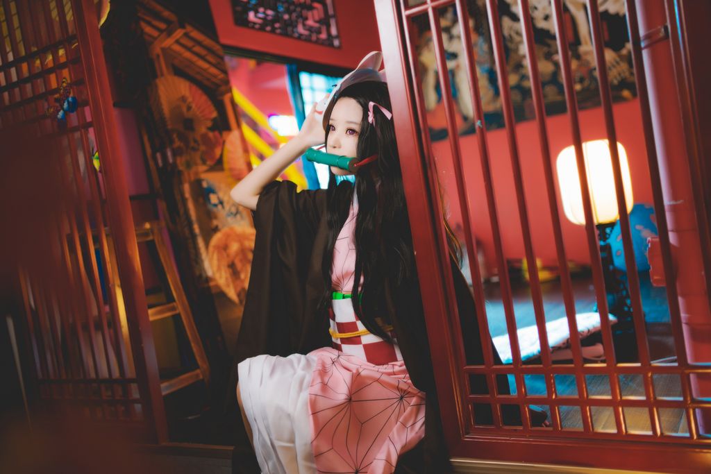 Coser @ 桜 桃 喵 Vol.071 灶 门 祢 豆子