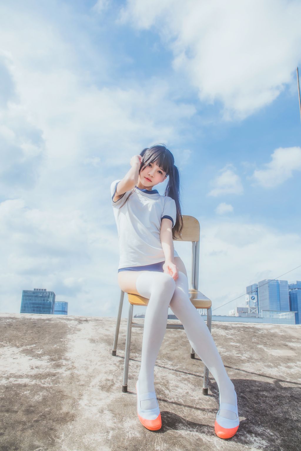 Coser @ 桜 桃 喵 Vol.075 体操服