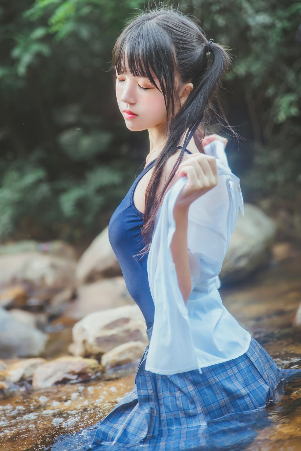 Coser @ 桜 桃 喵 Vol.081 桜 桃 未熟 1 死 库 水 (75 photos)